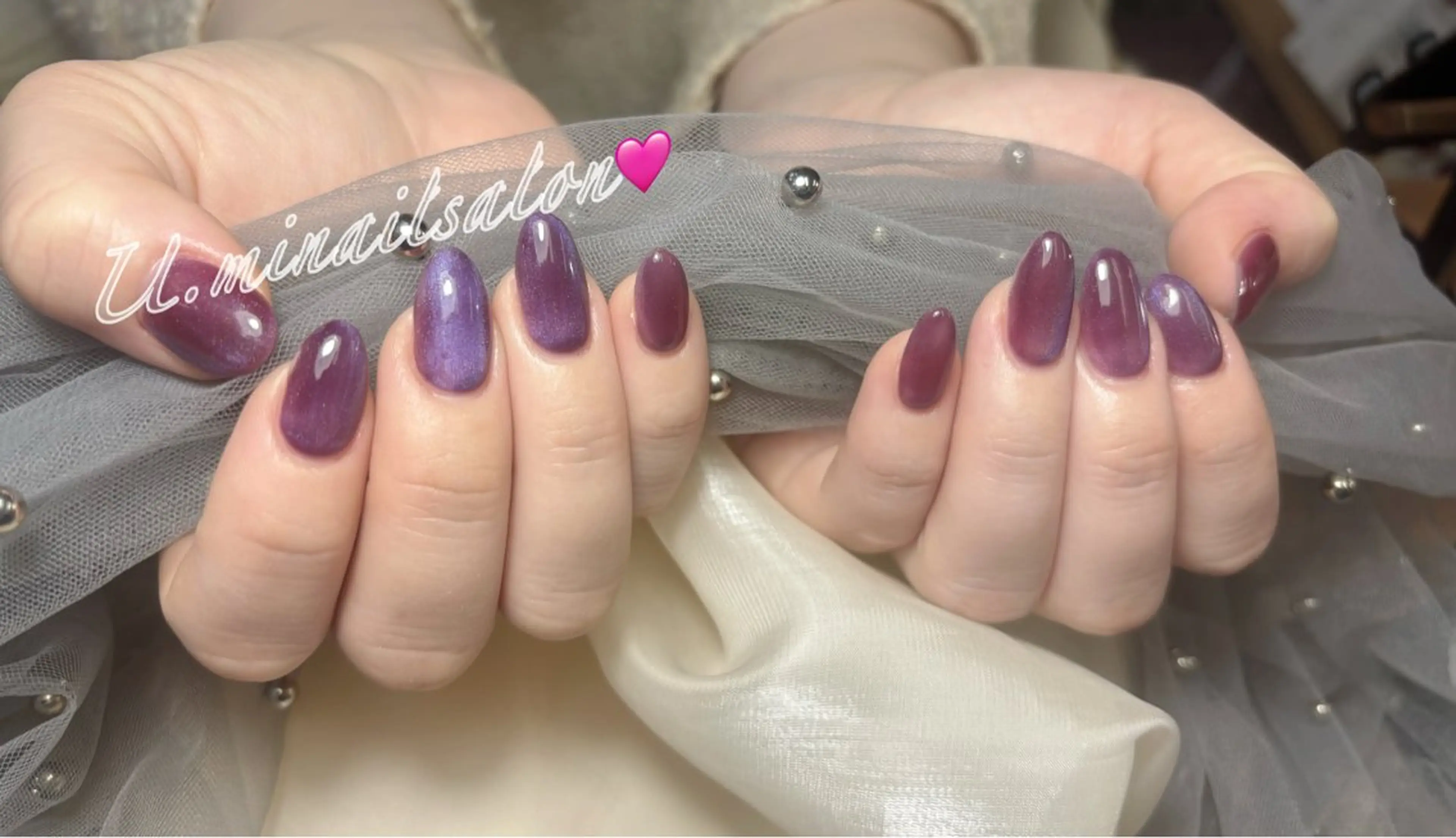 ネイル ワンカラーネイル U·Mi nail salon所属・U·MI 上野御徒町店のネイルデザイン