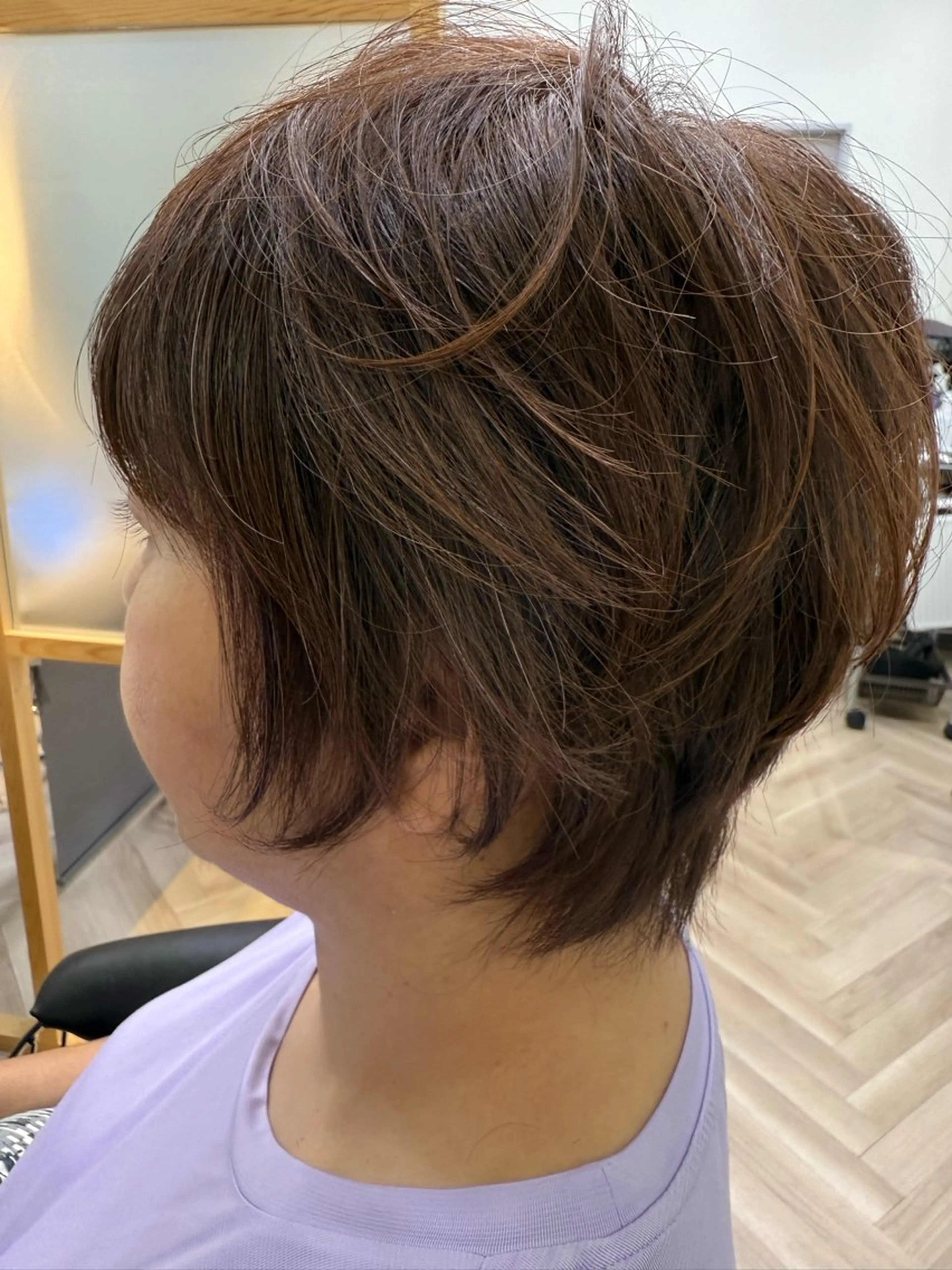 ショート minagawa yumiのヘアスタイル
