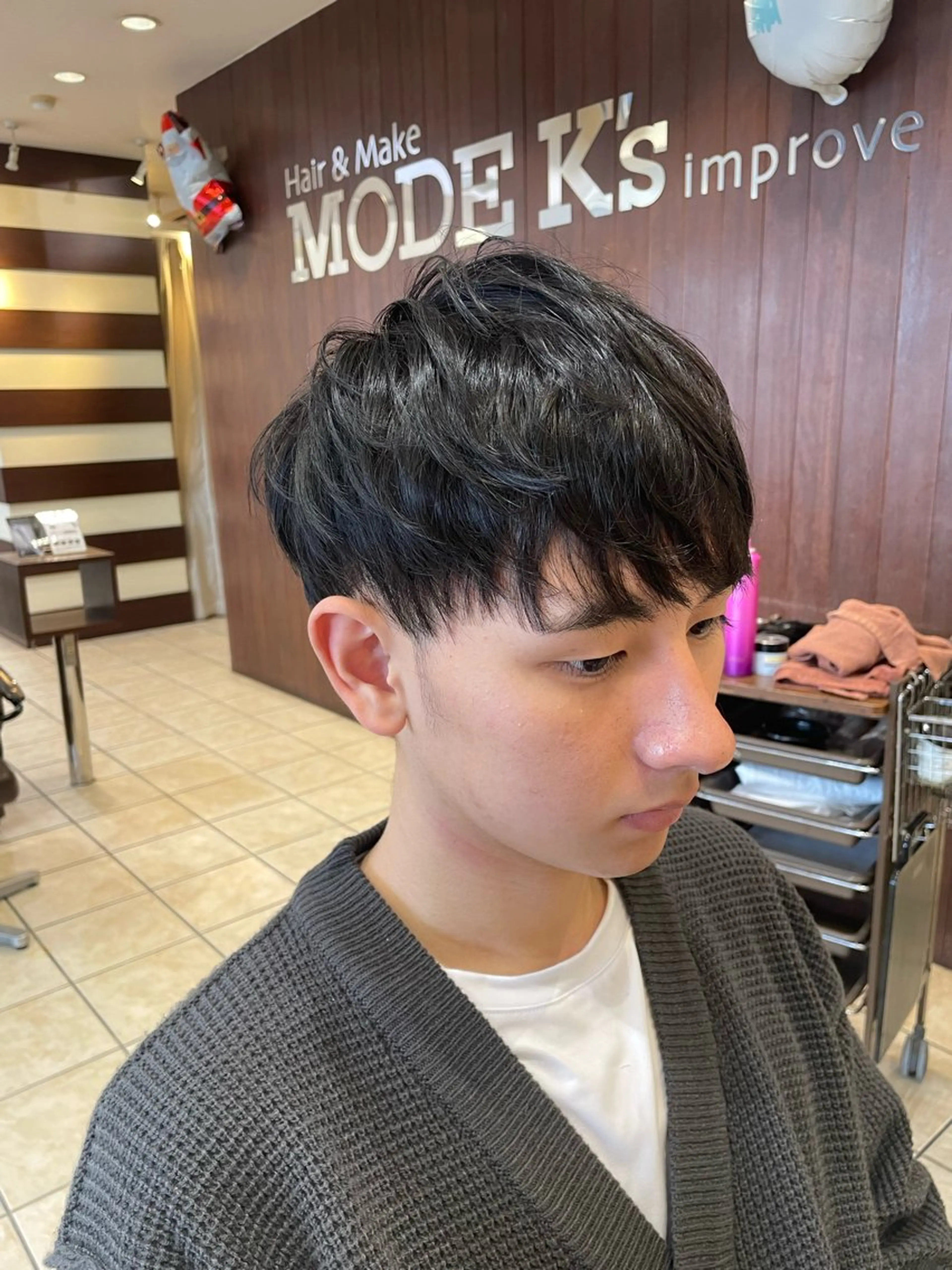 メンズ 桑田 新菜のヘアスタイル