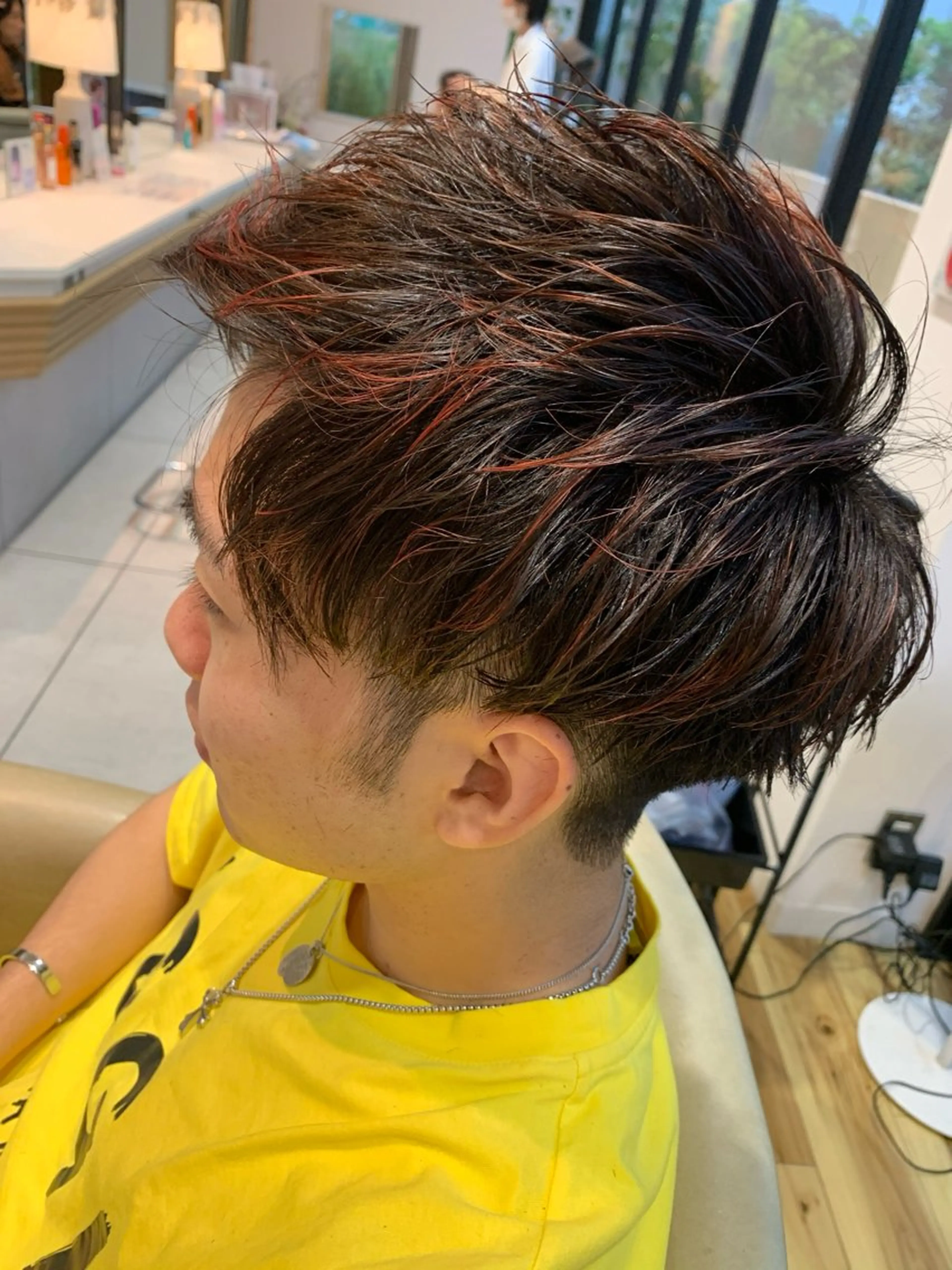 カラー メンズ メンズブリーチ ブリーチ カット ヘアカラー トリートメント メンズ支持率No.1 メンズ特化/三木田のヘアスタイル