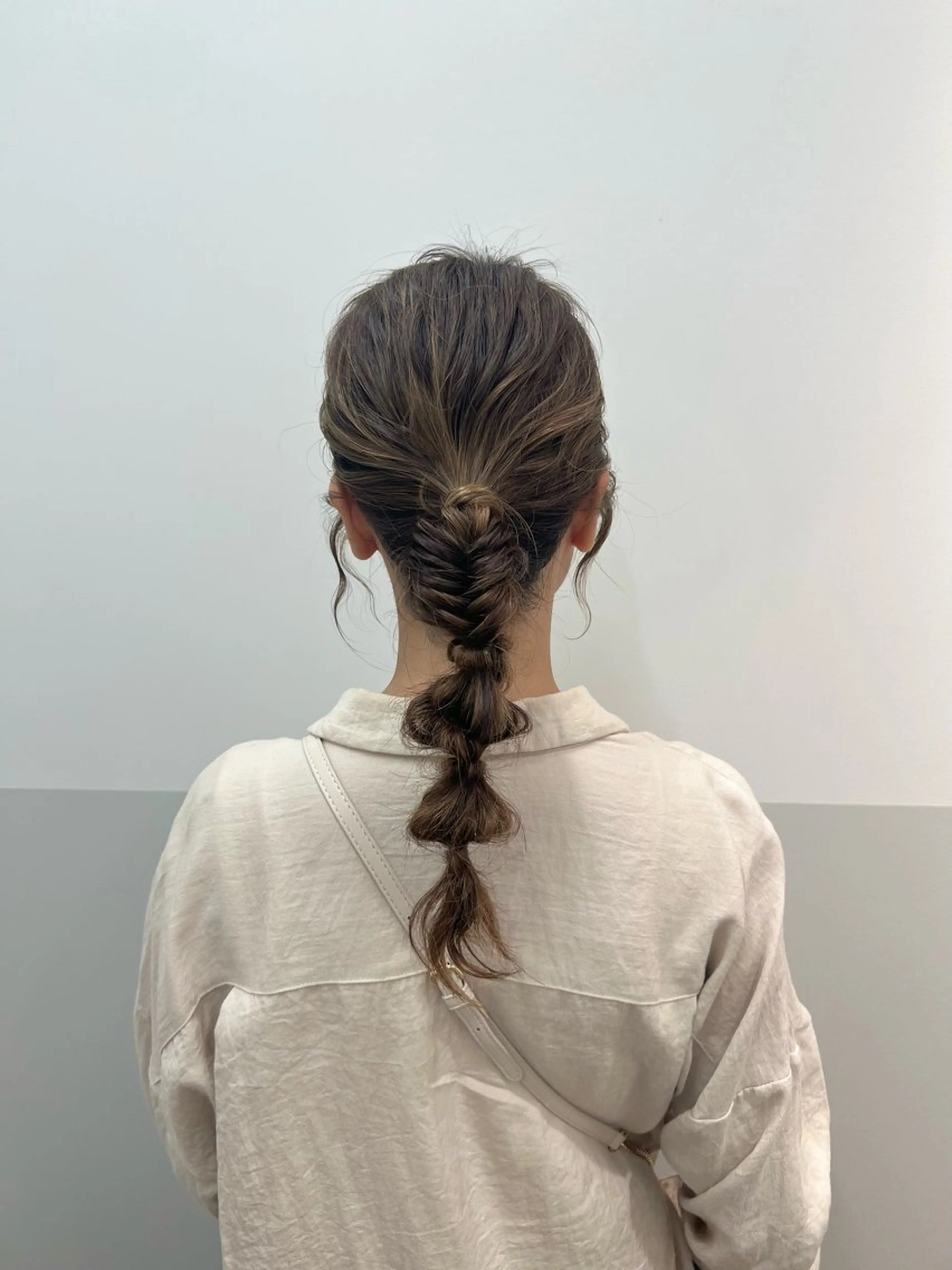 セミロング ヘアセット SALOWIN川崎所属・似合わせレイヤー/ 美髪縮毛矯正/ミナエのヘアスタイル