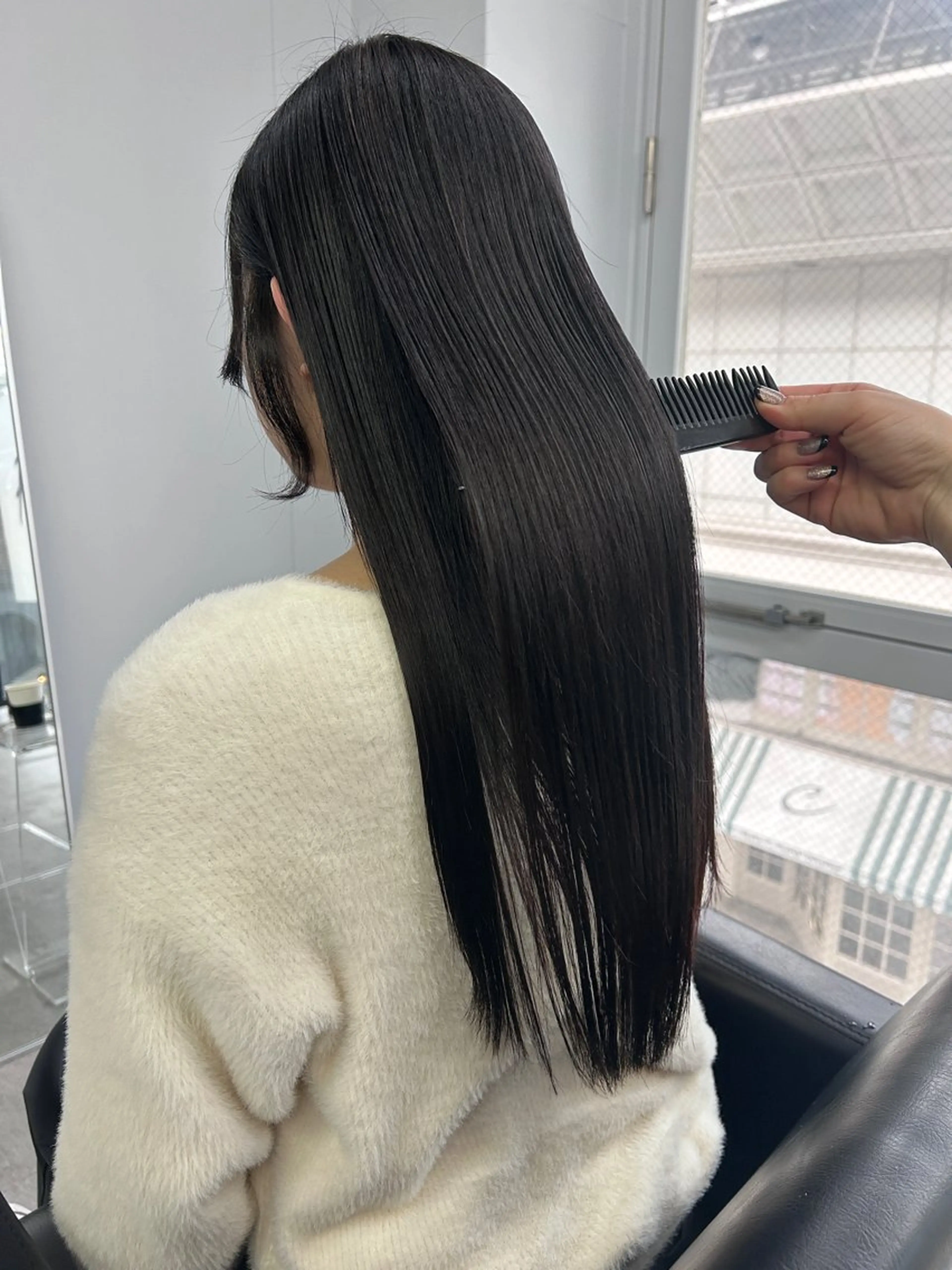 ロング カット トリートメント F-card所属・shiga mariaのヘアスタイル