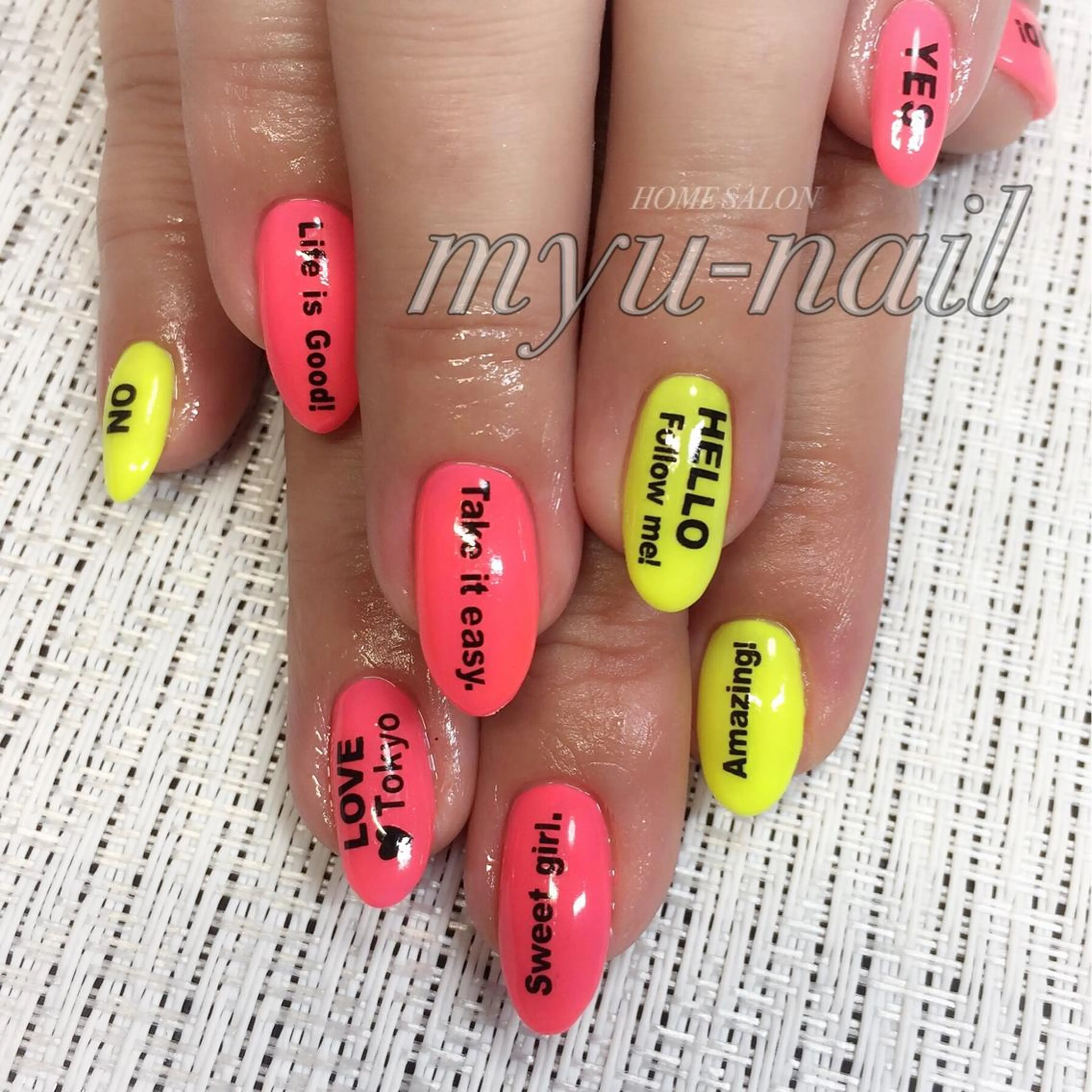 ネイル ホームサロン myu-nailのネイルデザイン