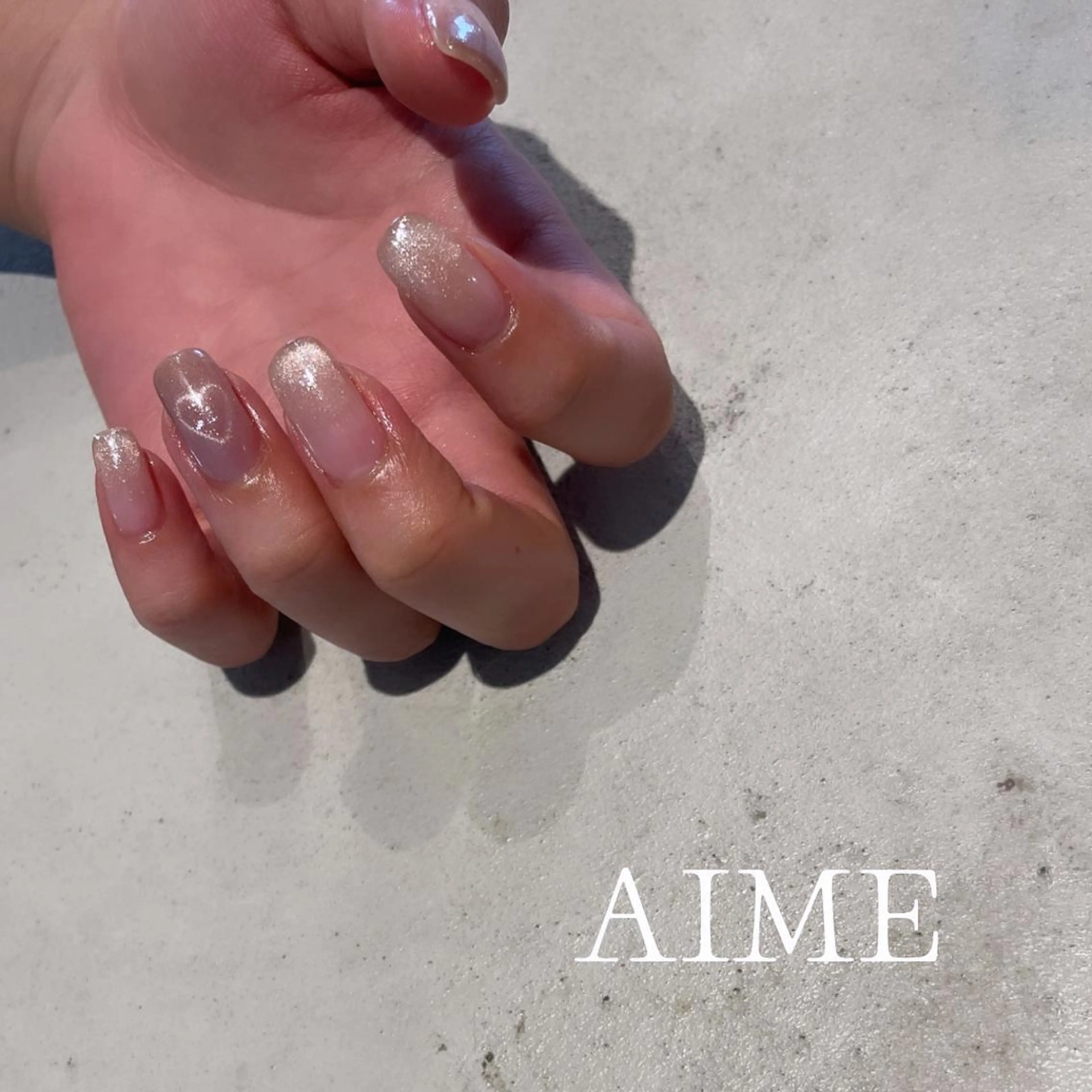 ネイル アートネイル ハンドネイル AIME （momo）のネイルデザイン