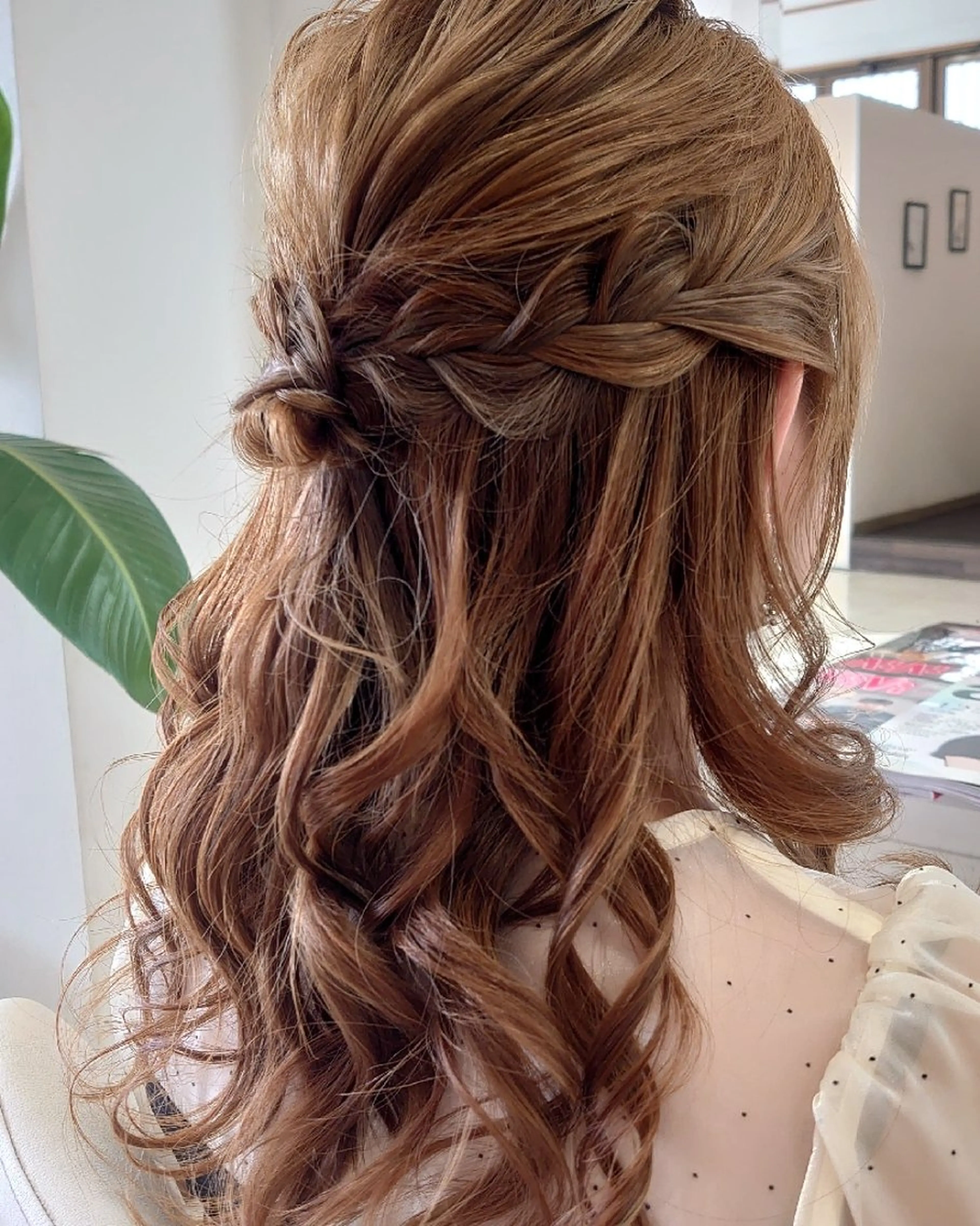 ロング ヘアアレンジ ヘアセット ｷﾝｼﾞｮｳ ｴﾅﾐのヘアスタイル