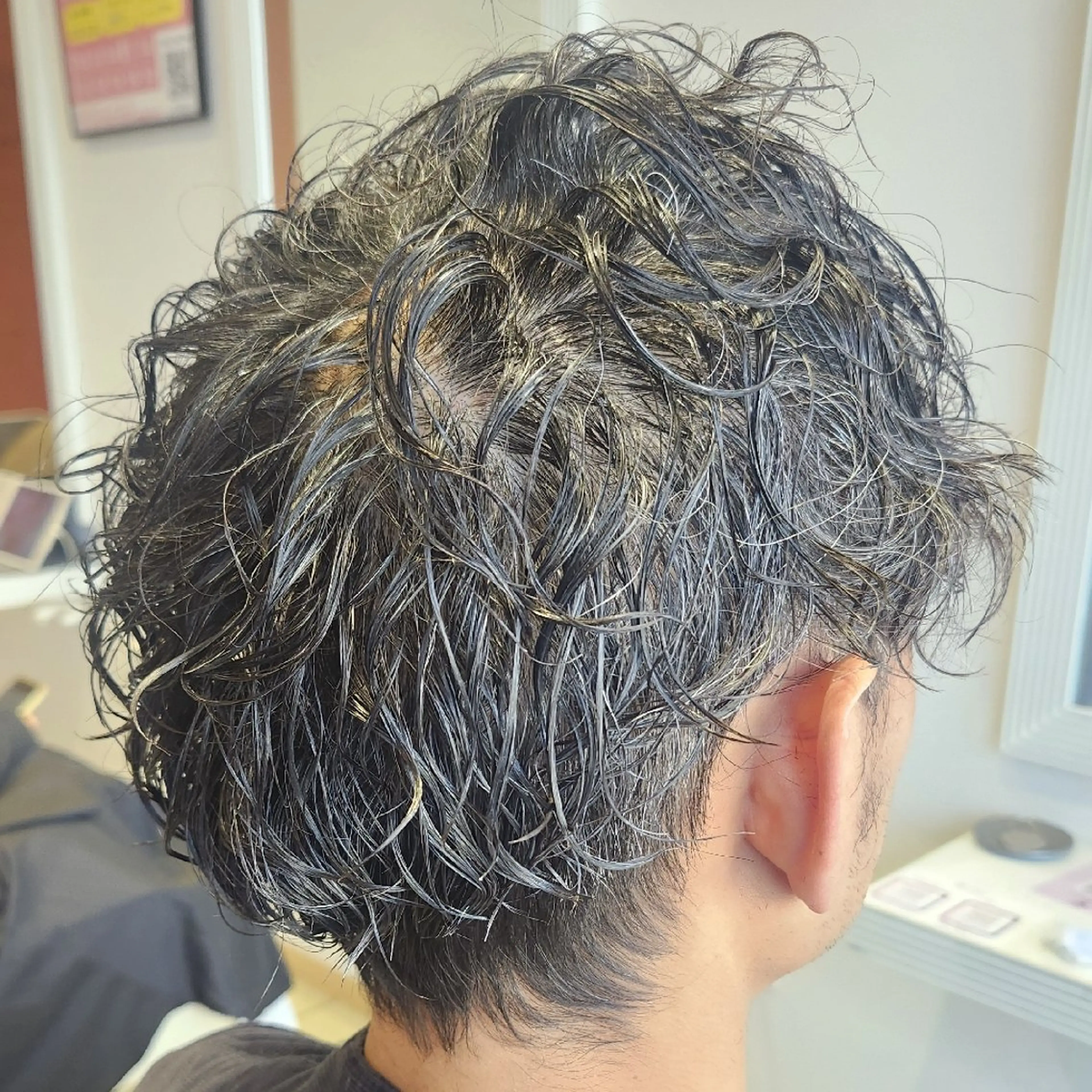 パーマ メンズ 暖色カラー/髪質改善 /メンズ🧡莉南のヘアスタイル