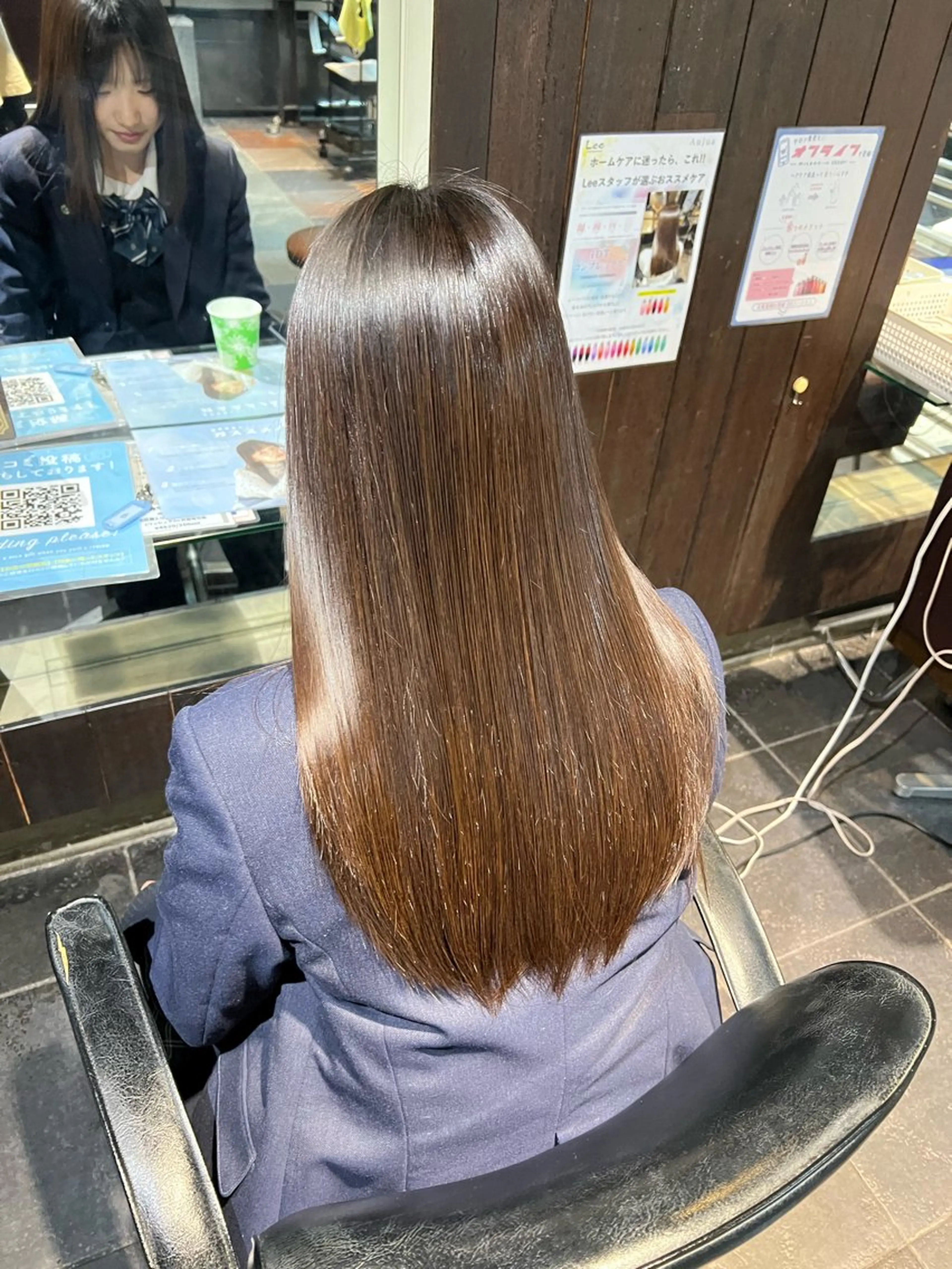 ロング カラー 髪質改善 縮毛矯正 櫻井 睦樹のヘアスタイル