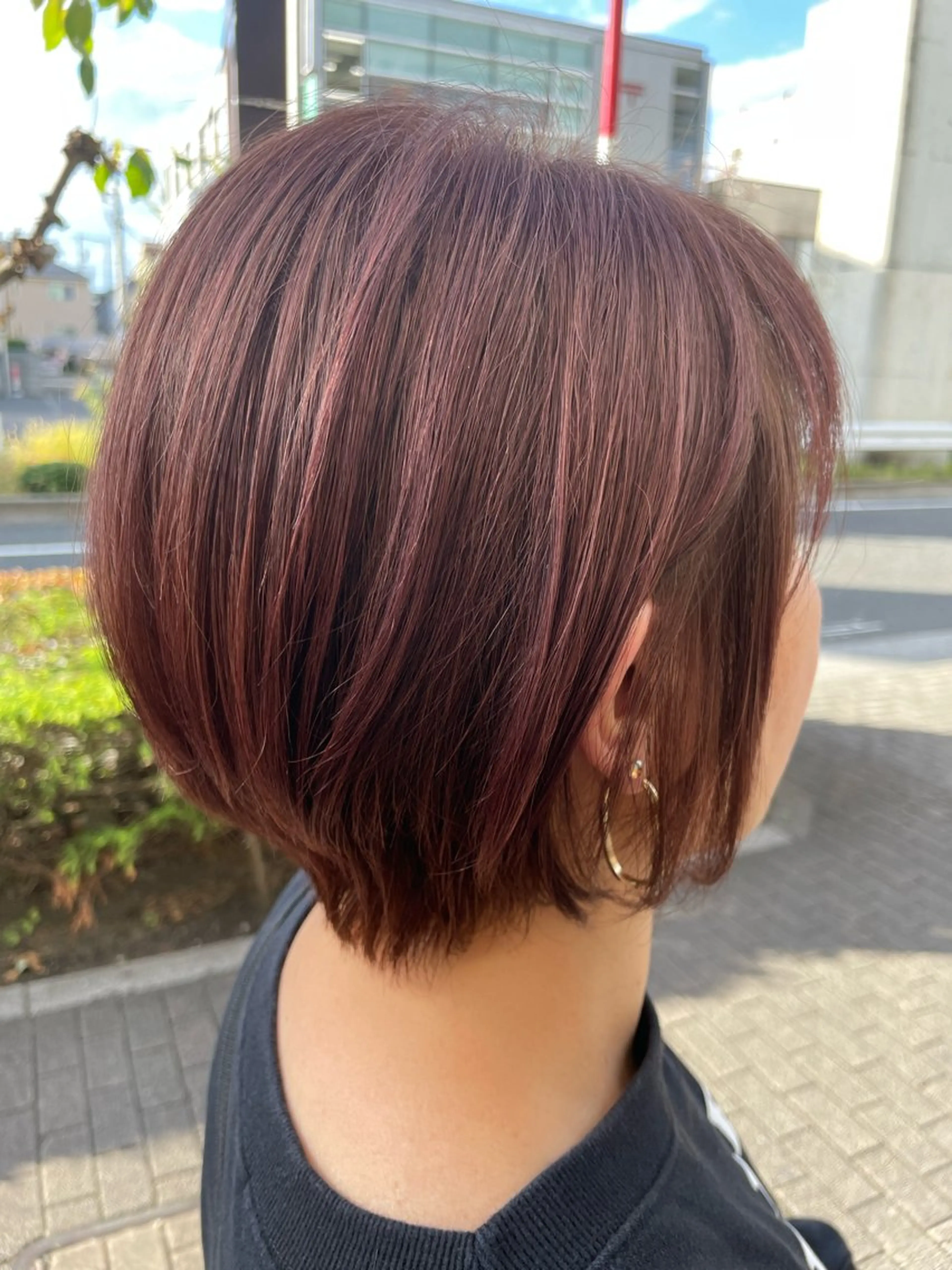 ショート カラー ピンクカラー カット ヘアカラー 🦋NAKAMURA 🦋のヘアスタイル