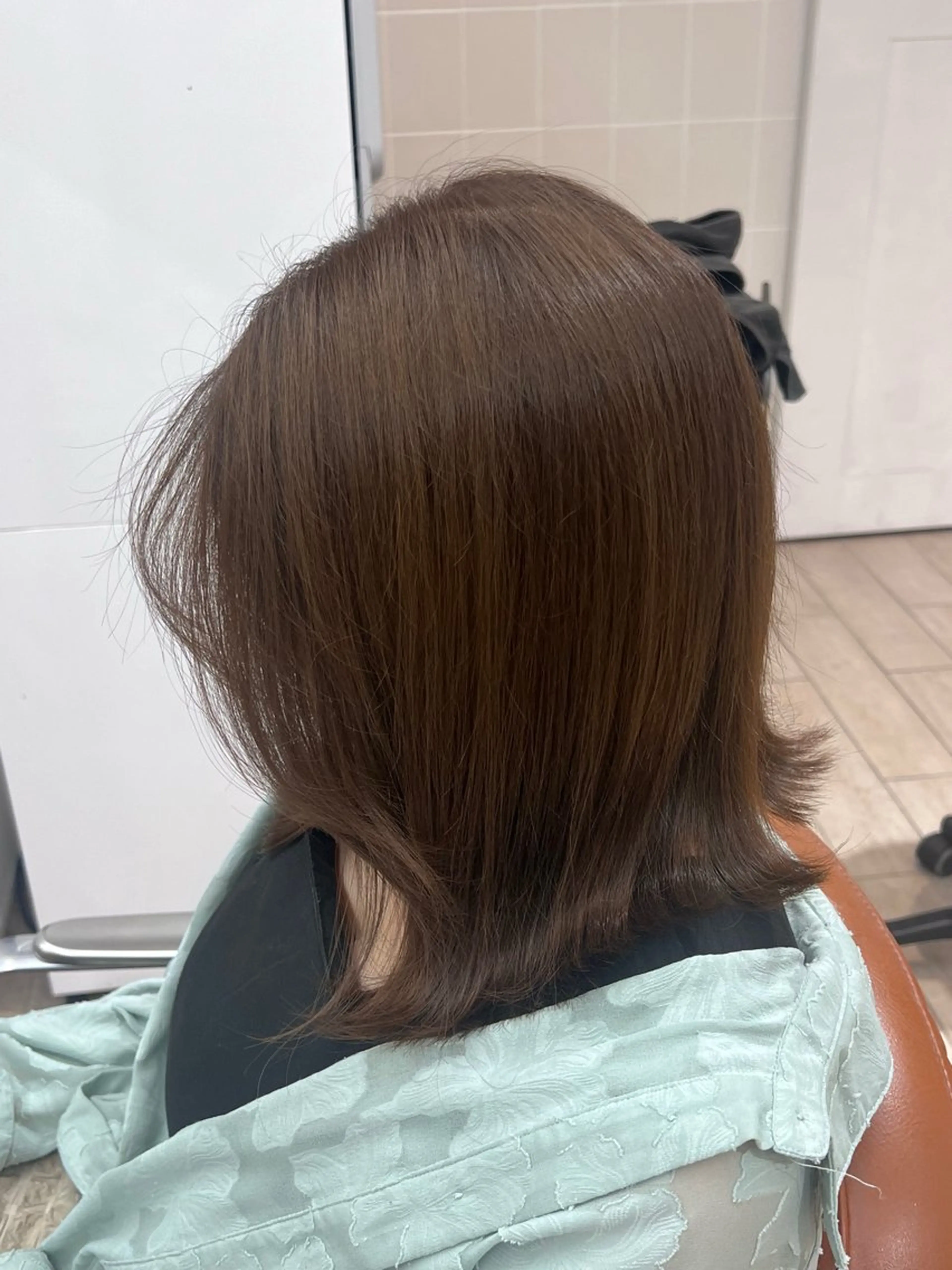 ミディアム カラー トリートメント カット/カラーモデル 募集 セイノチヒロのヘアスタイル