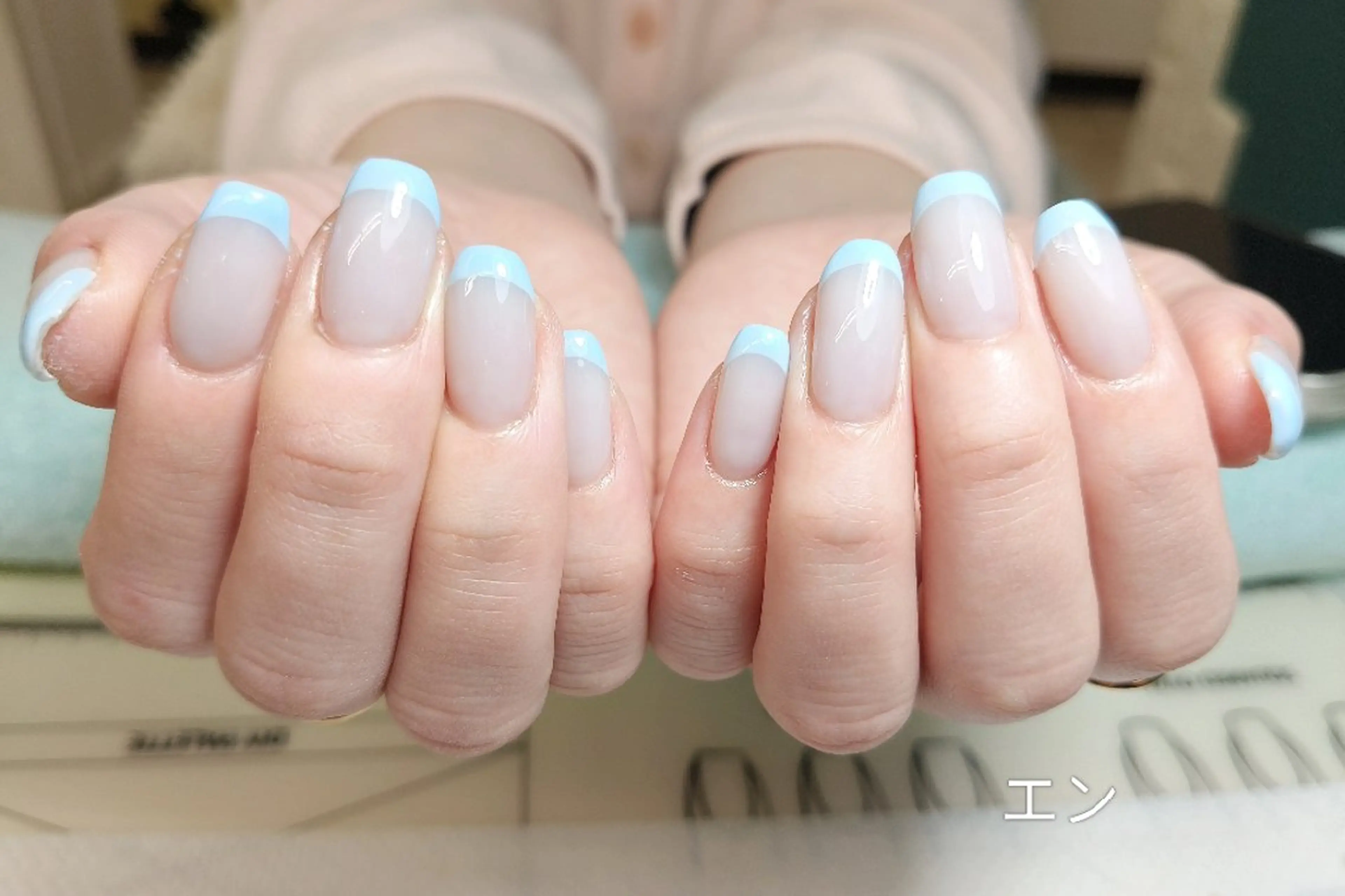 ネイル フレンチネイル エ ンのネイルデザイン