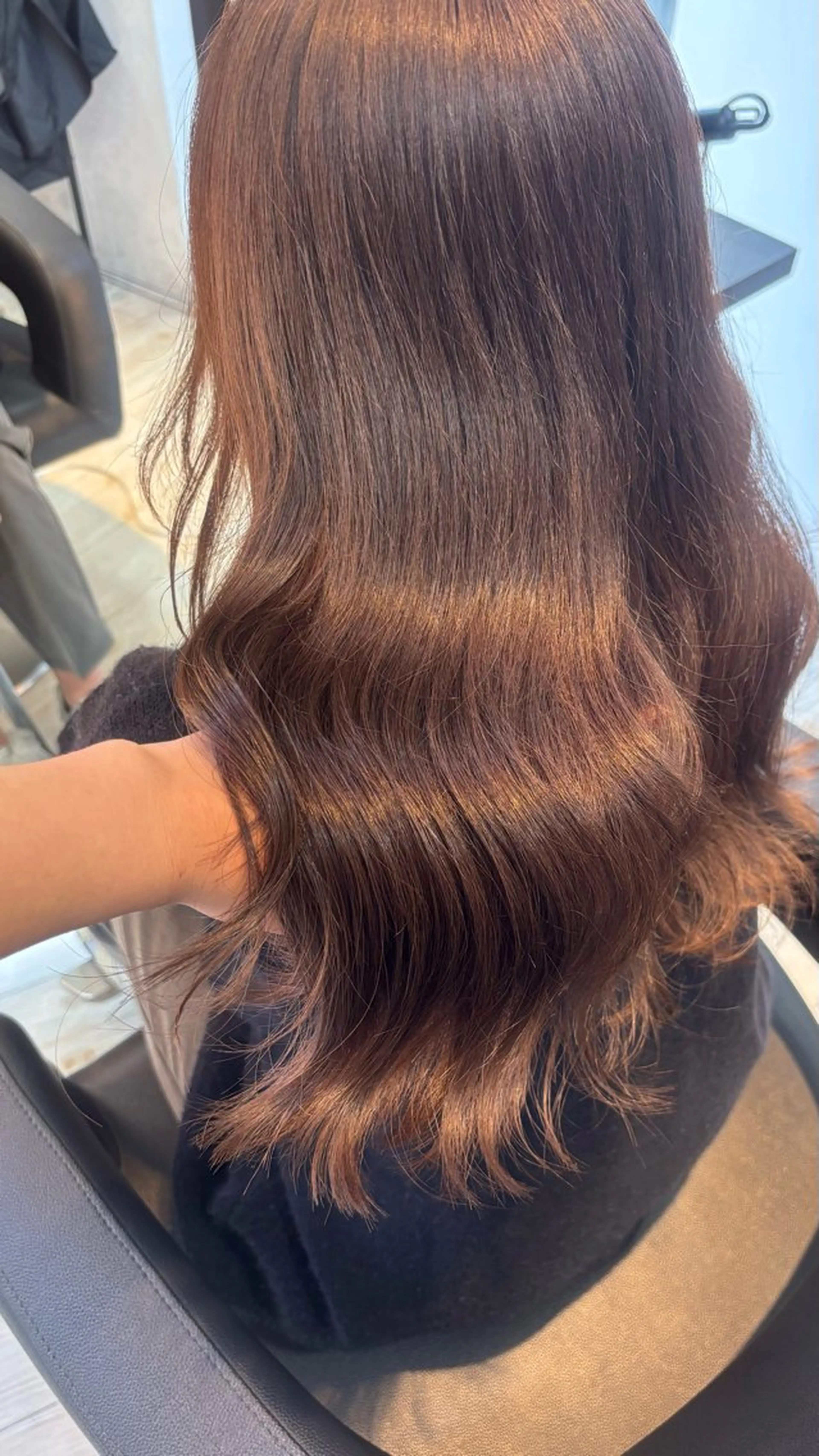 カラー ブリーチ ブラウンカラー 透明感カラー ピンクカラー miyu/ボブ/ 透明感カラー/栄のヘアスタイル