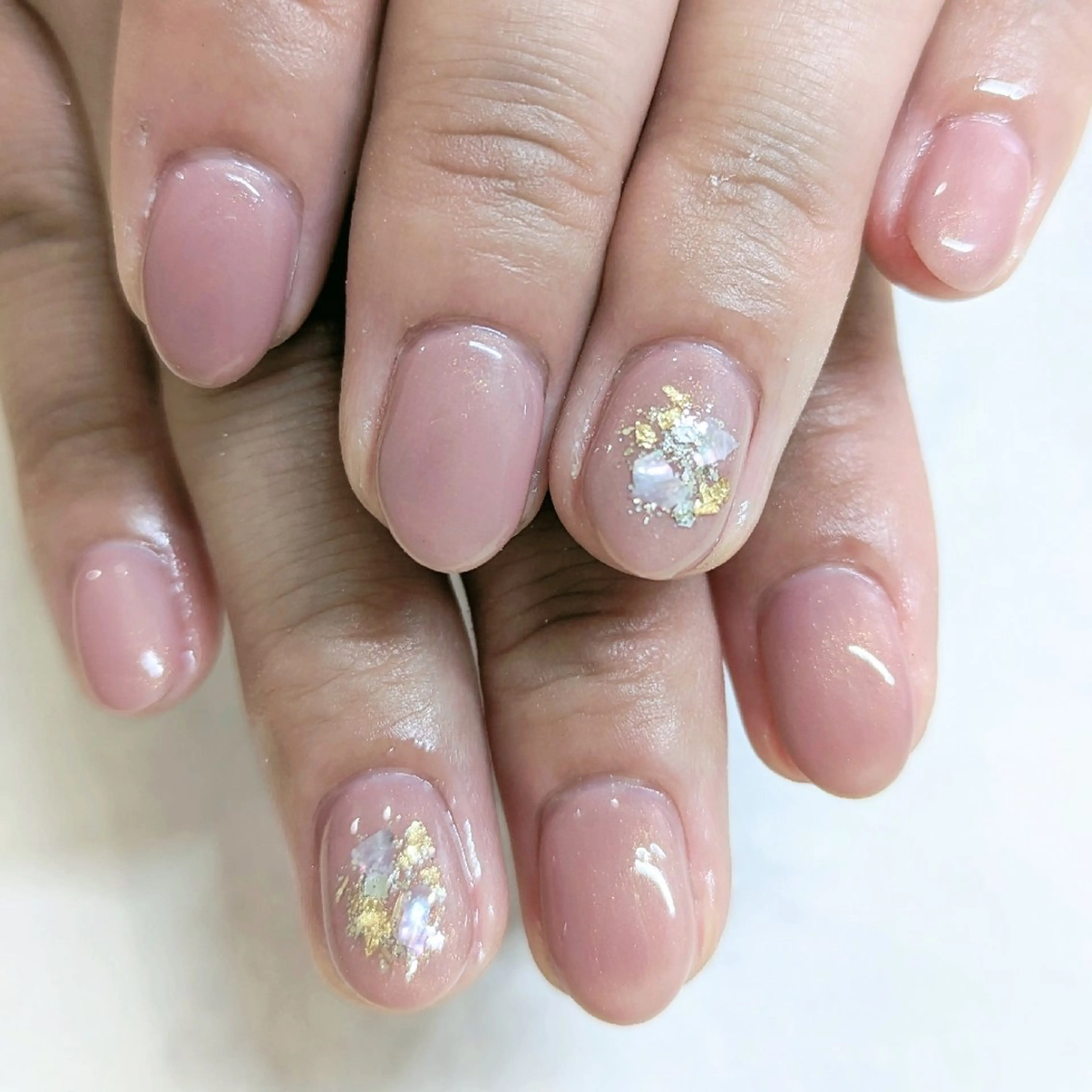 ネイル シンプルネイル Gerbera Nailistのネイルデザイン