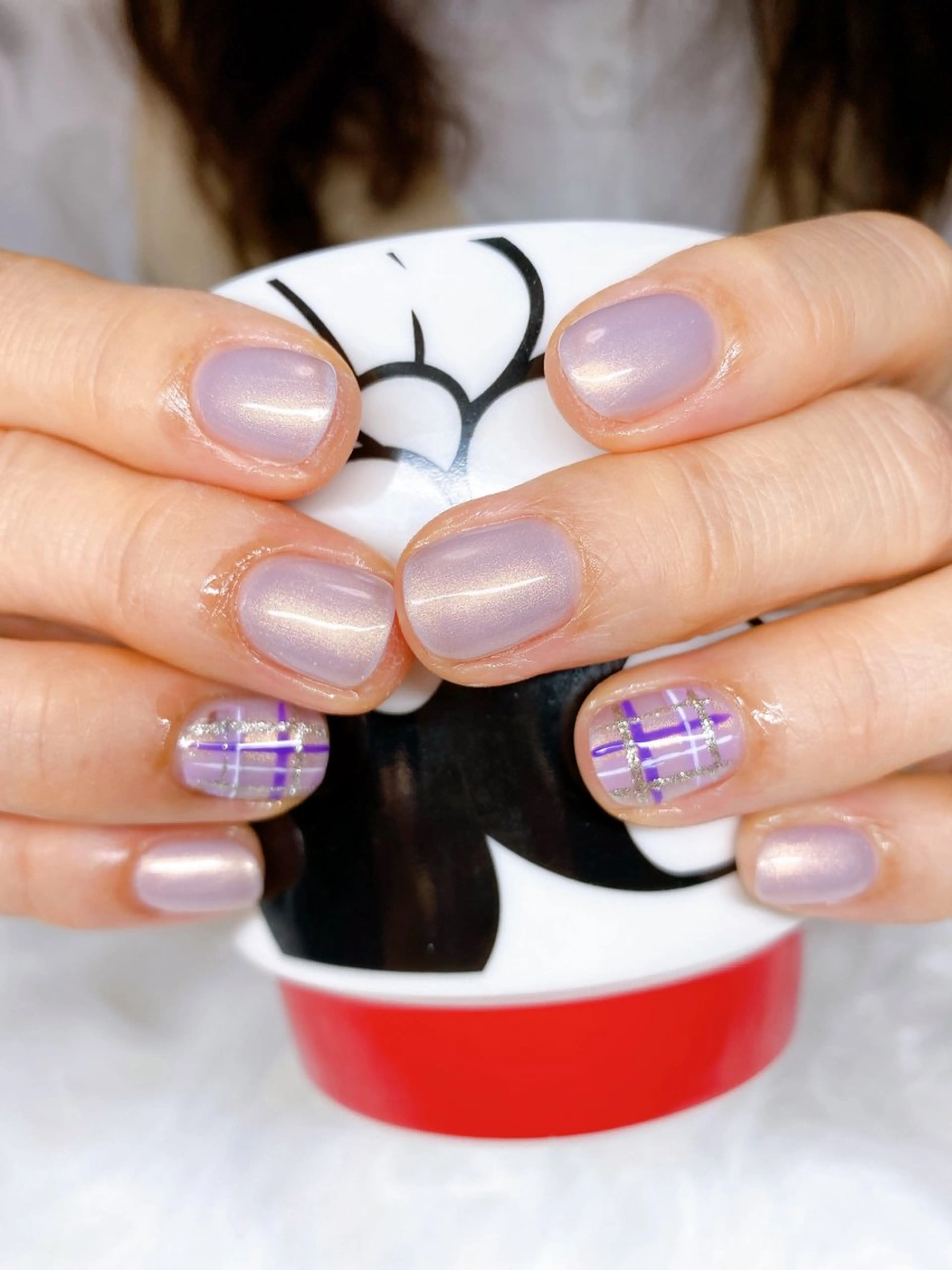 ネイル ハンドネイル ハンドケア PLUM  BELL 横浜自宅ネイルのネイルデザイン