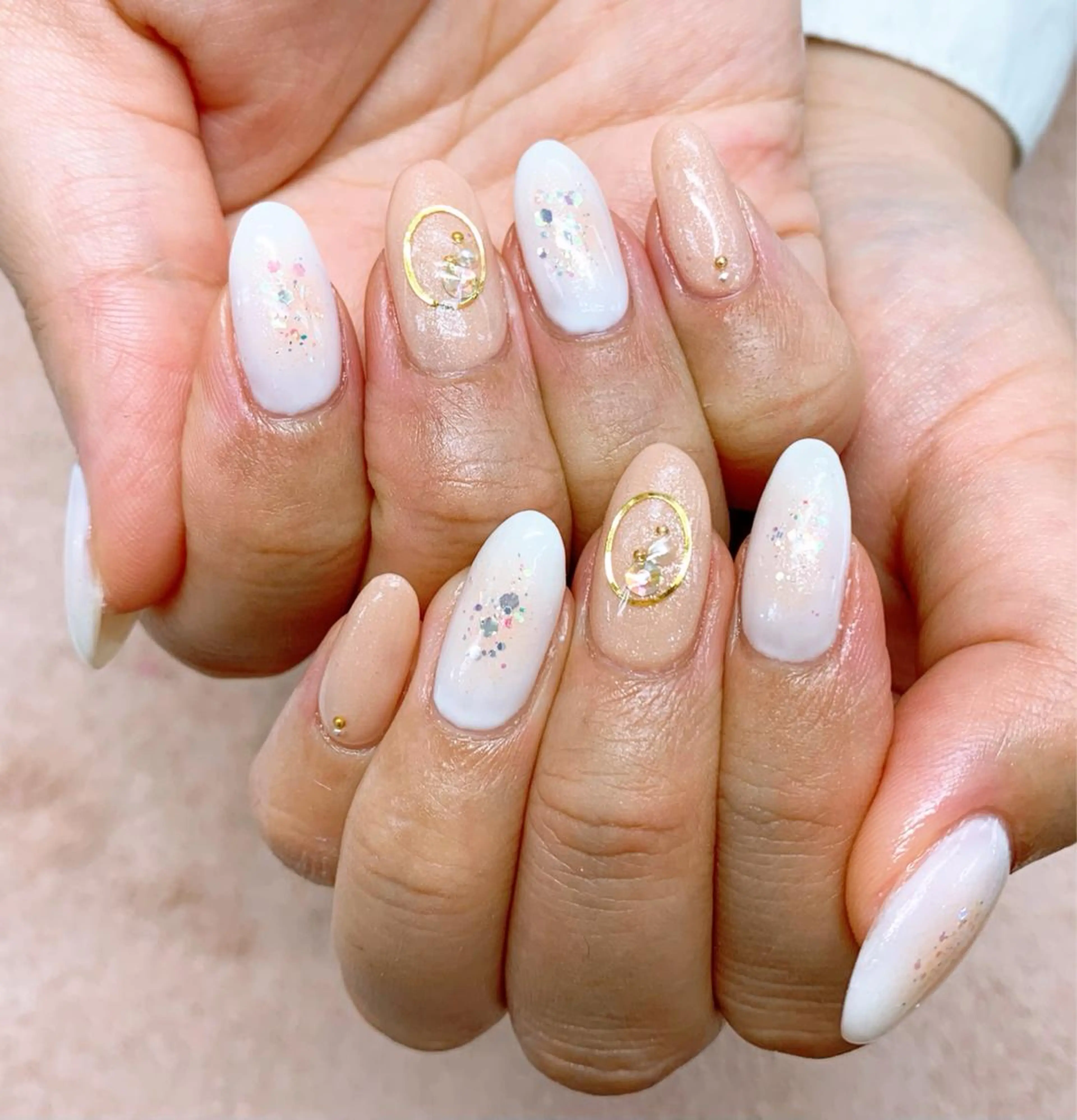 ネイル ⭐︎休業中の練習⭐︎ JNA認定講師髙橋のネイルデザイン