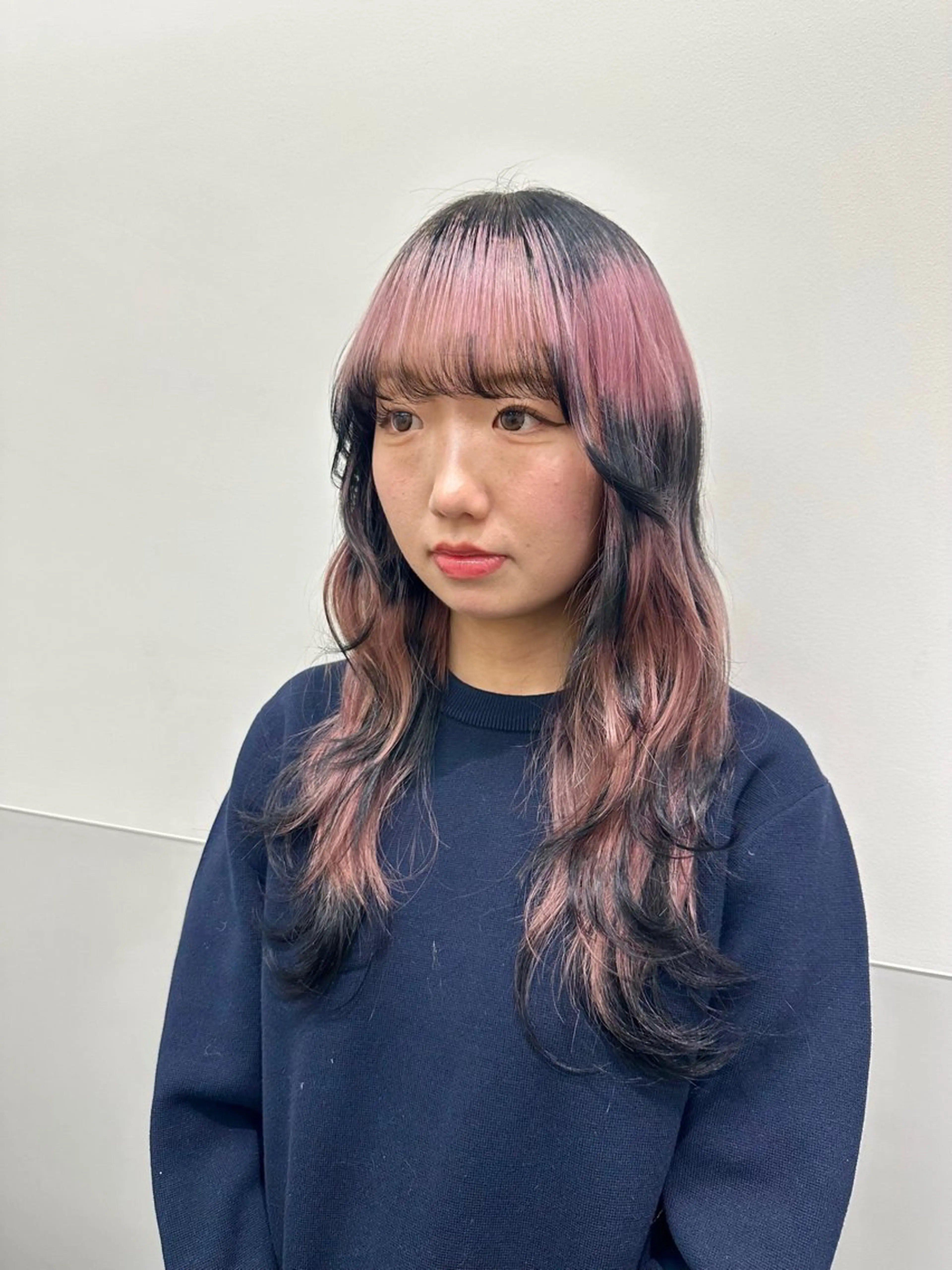 ロング カラー デザインカラー ヘアカラー トリートメント salowin原宿iori所属・💋ハイトーンデザイ ンヘア💋A'nyuのヘアスタイル