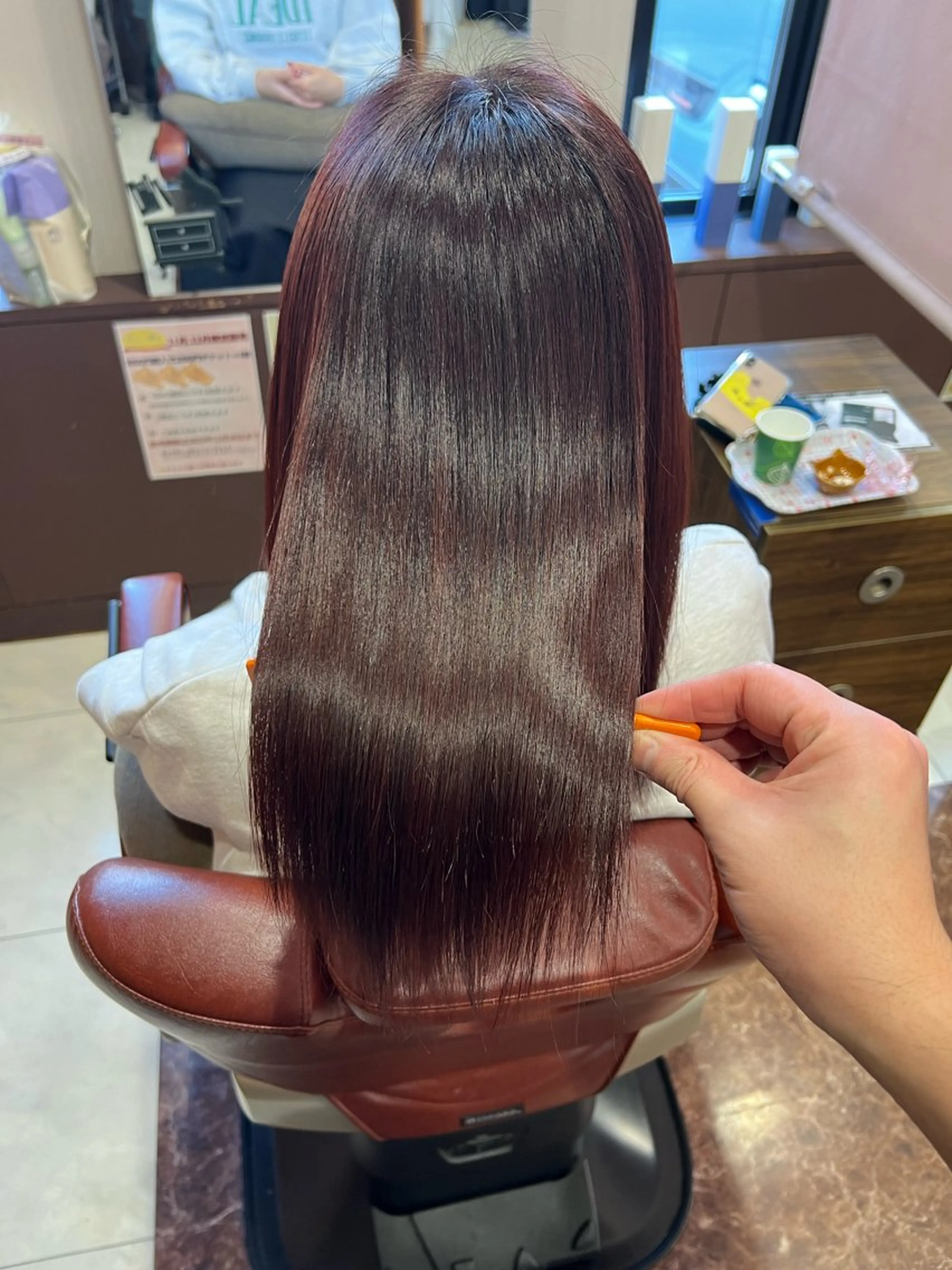 ミディアム カット ヘアカラー トリートメント sir mix所属・藤田 竜成のヘアスタイル