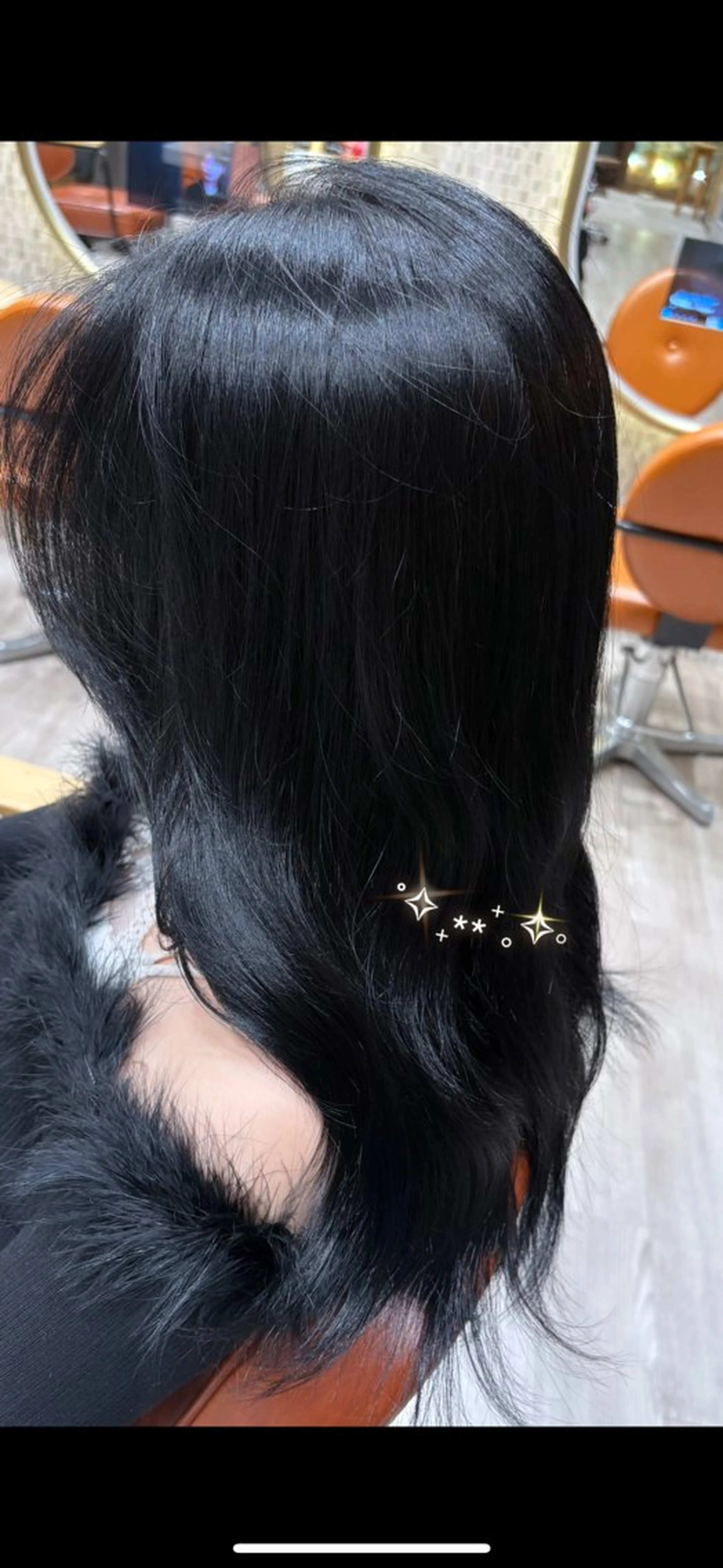 セミロング ヘアカラー PANOLA所属・🫟ツ カ🫟のヘアスタイル