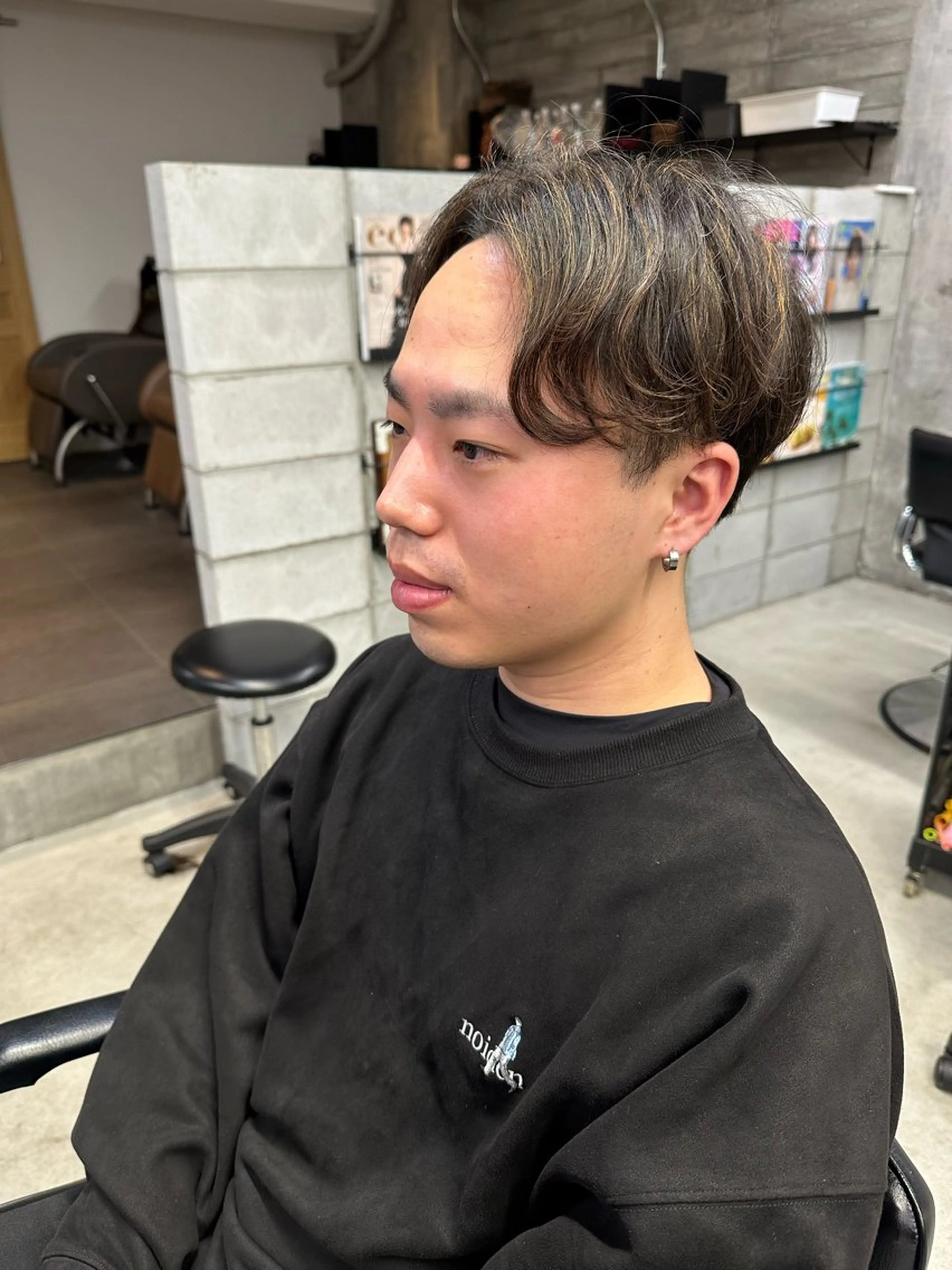 [メンズ限定メニュー]   ⚡️メンズカット➕ダブルカラー⚡️の写真