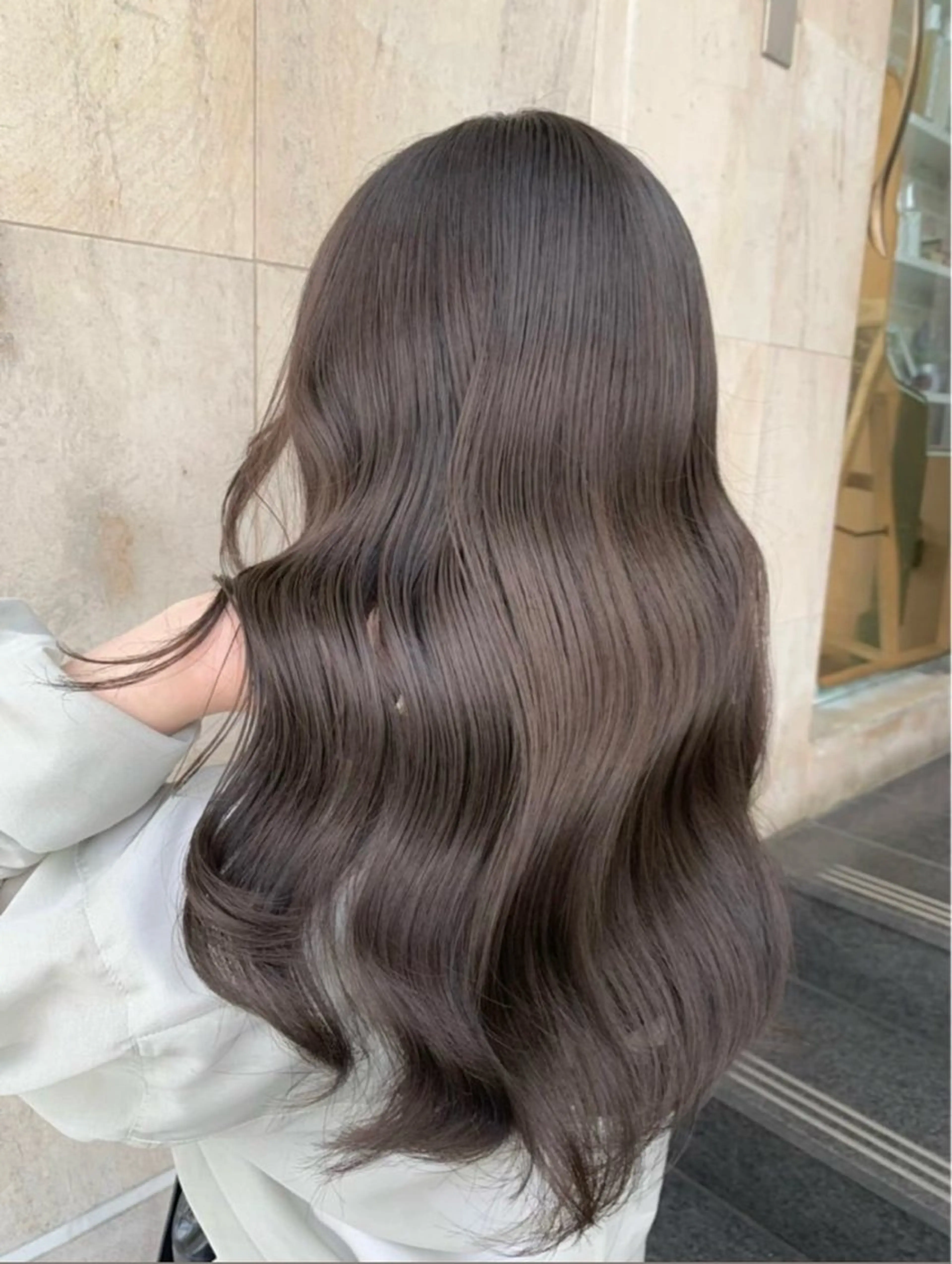 ロング カラー ヘアアレンジ ブリーチ ダブルカラー ハイライトカラー ブリーチなしカラー ハイライト 艶髪/髪質改善/ NATSUKI🍯のヘアスタイル