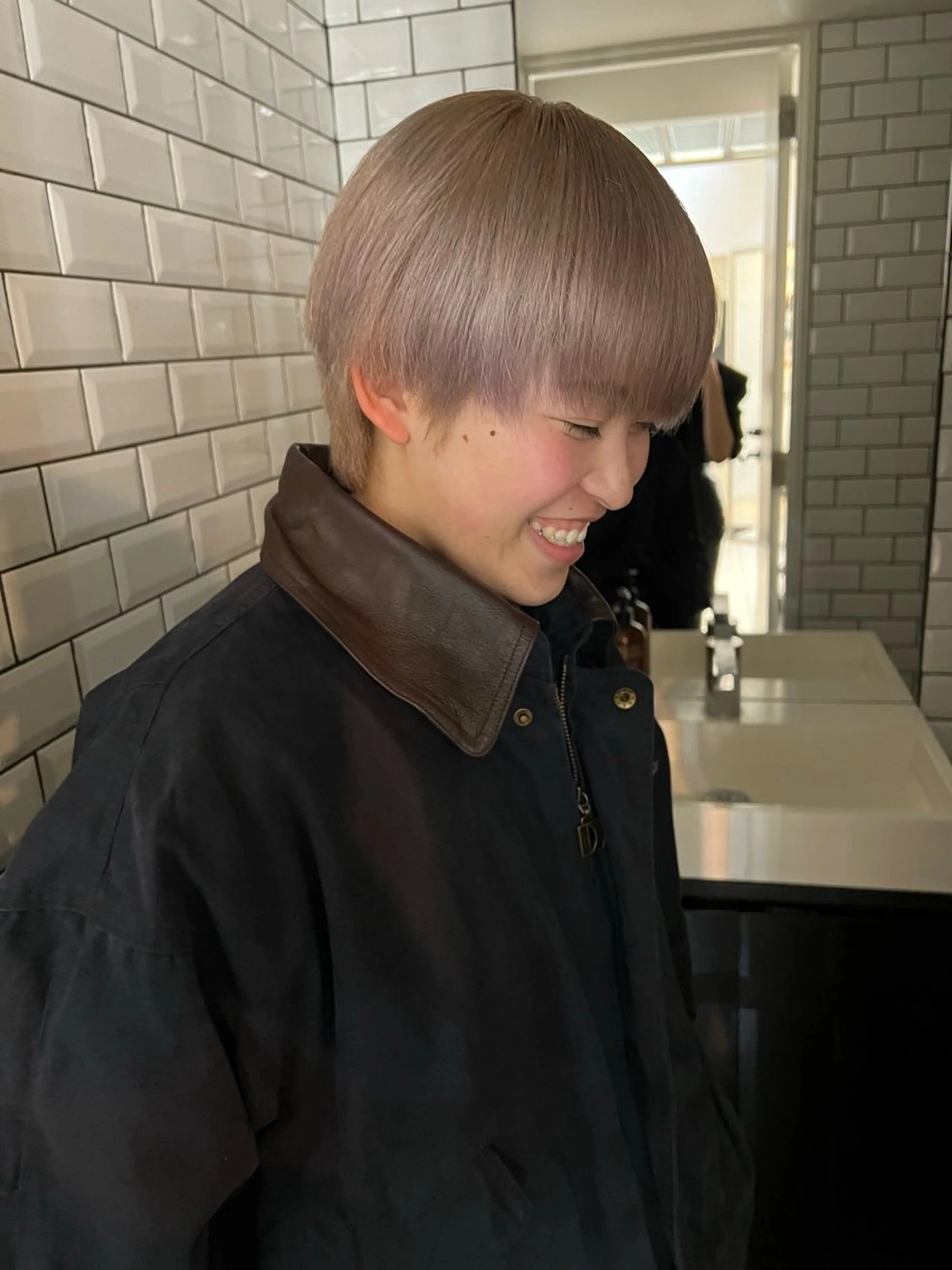 ケアハイブリーチ+カラー+TOKIOハイパートリートメントの写真