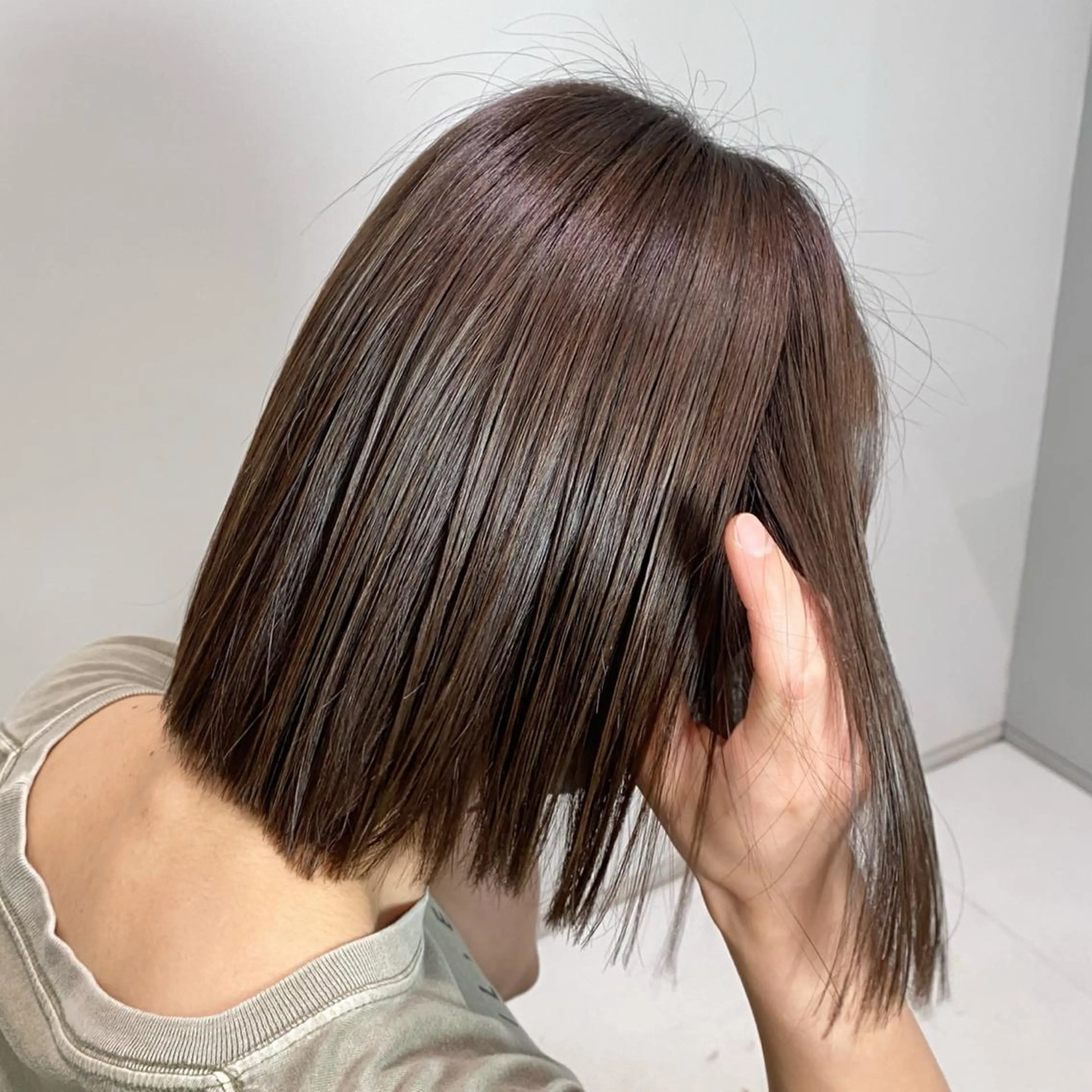 ショート 切りっぱなしボブ ボブ カット 【GUK】 🌻RINA🌻のヘアスタイル