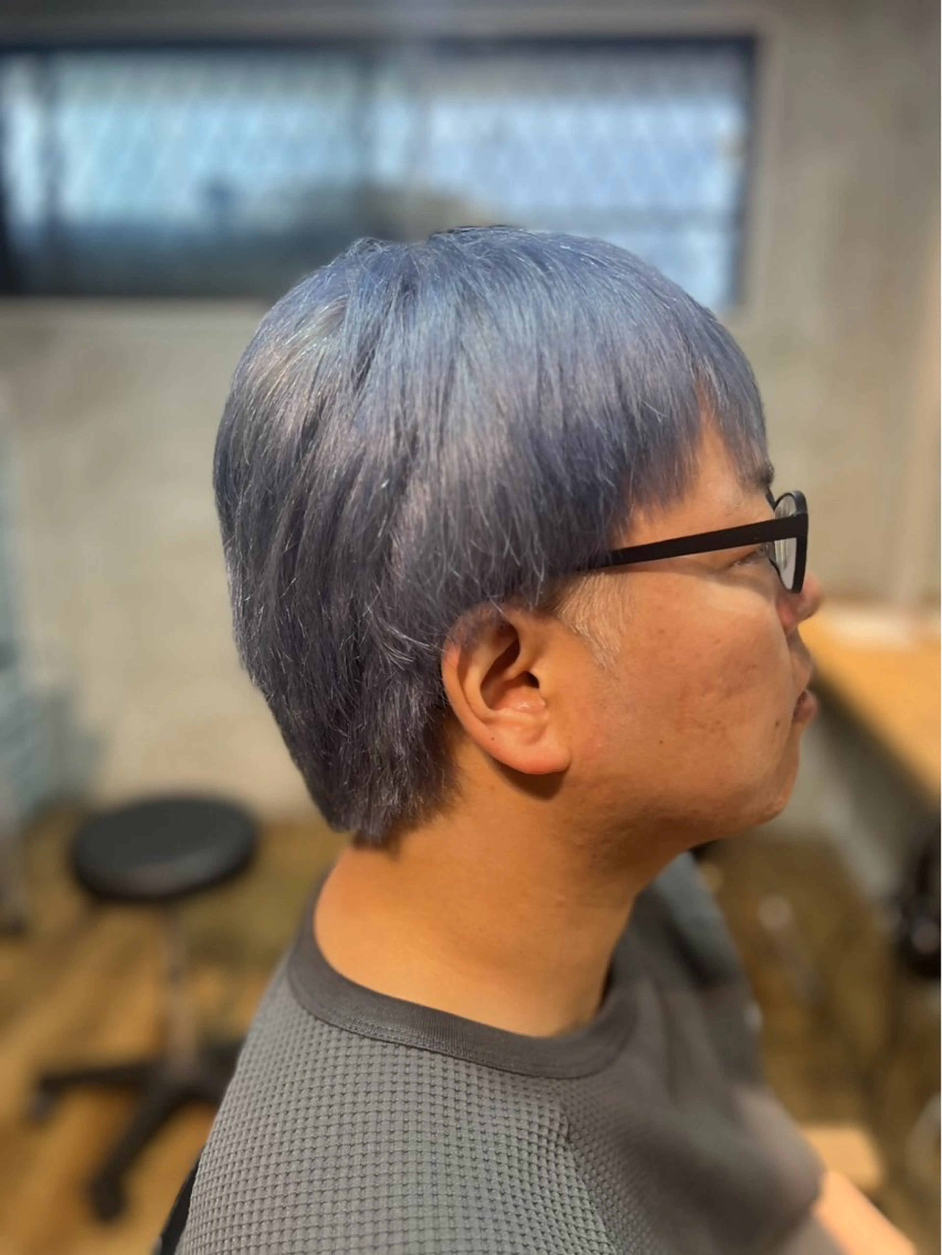 メンズ ヘアカラー 福田 康貴のヘアスタイル