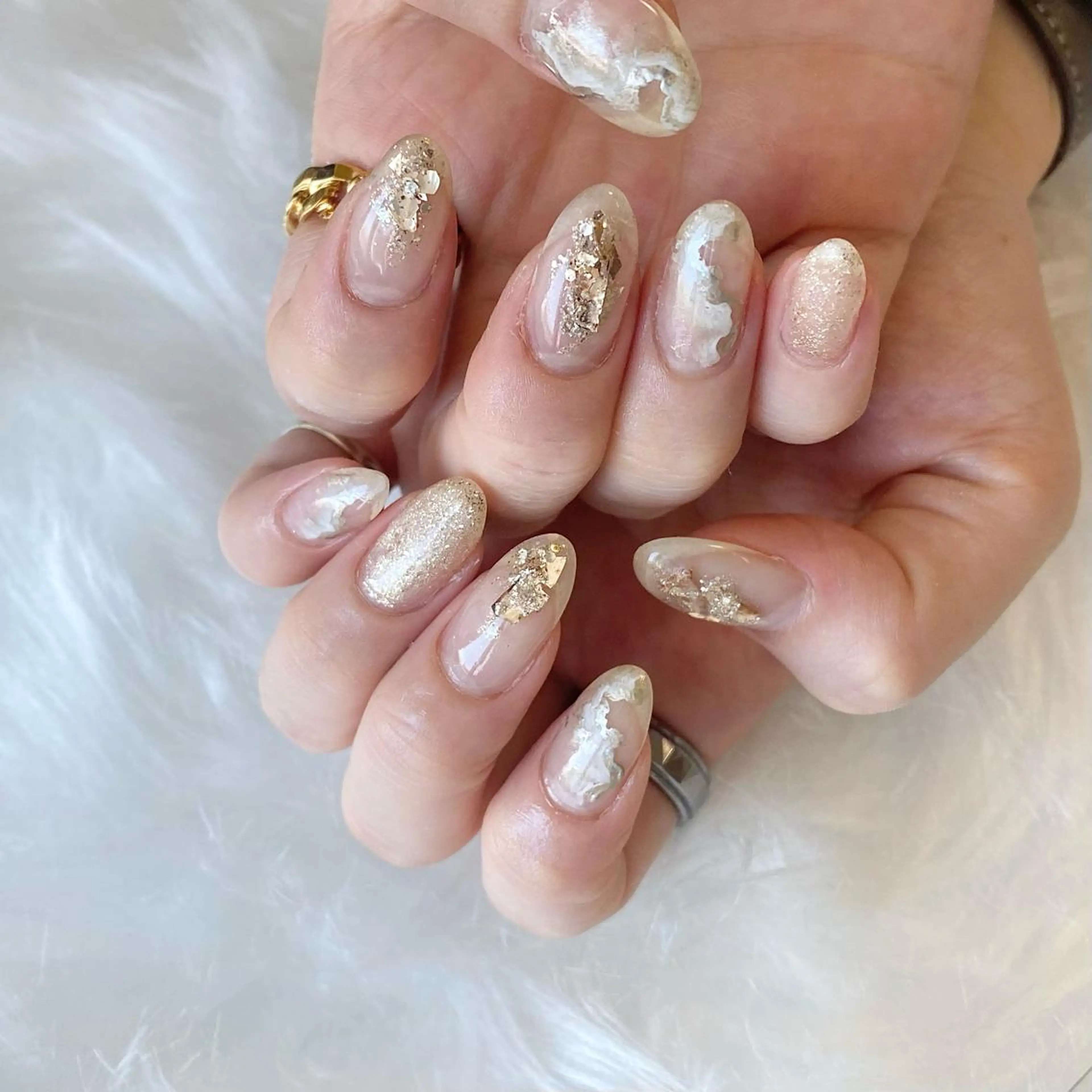 ネイル Ray. ／綺麗目ニュアンスのネイルデザイン