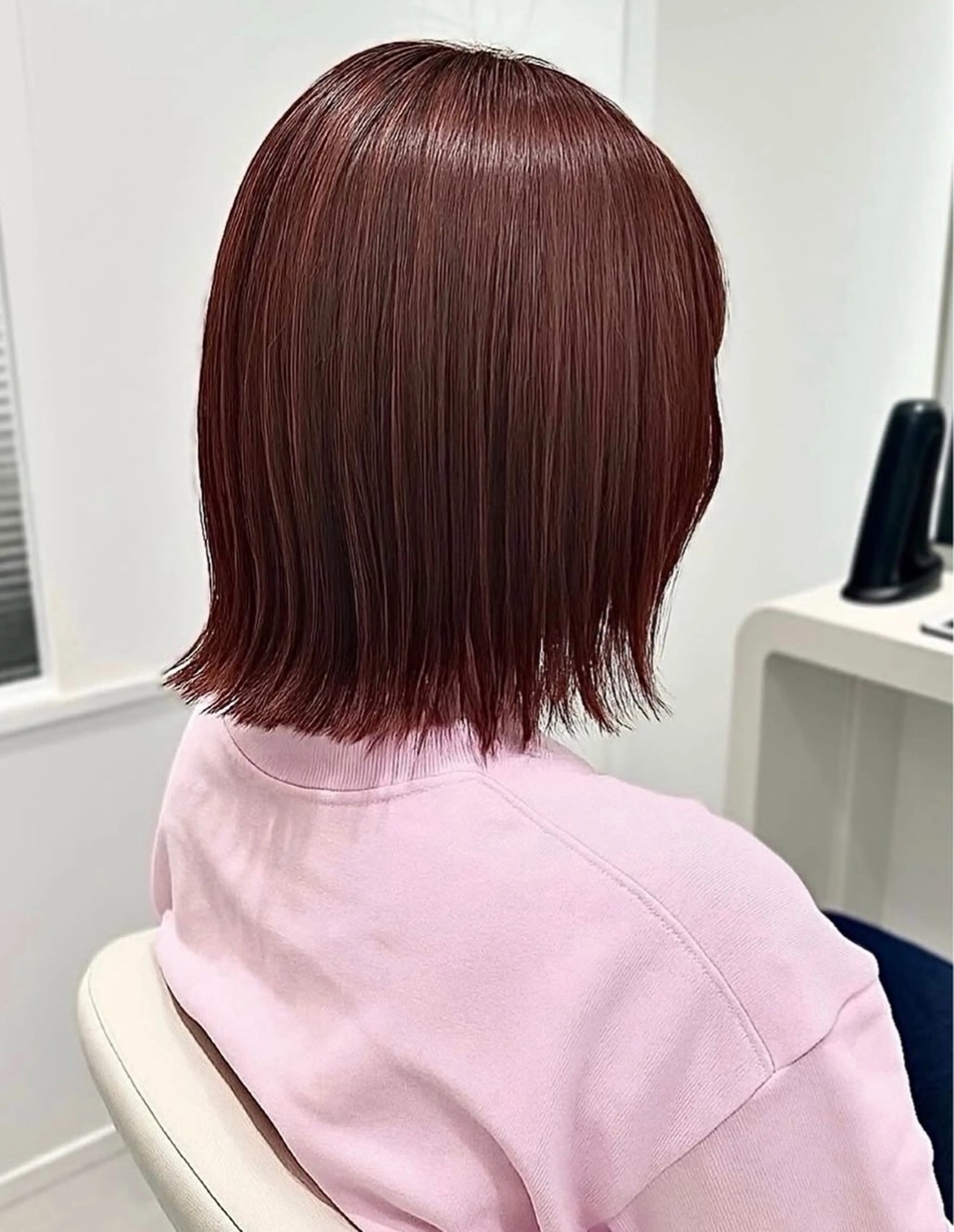 ショート カラー ブラウンカラー ピンクカラー ピンクブラウン ヘアカラー LaNA hair salon by RELY所属・〔LaNA〕 Nozomiのヘアスタイル