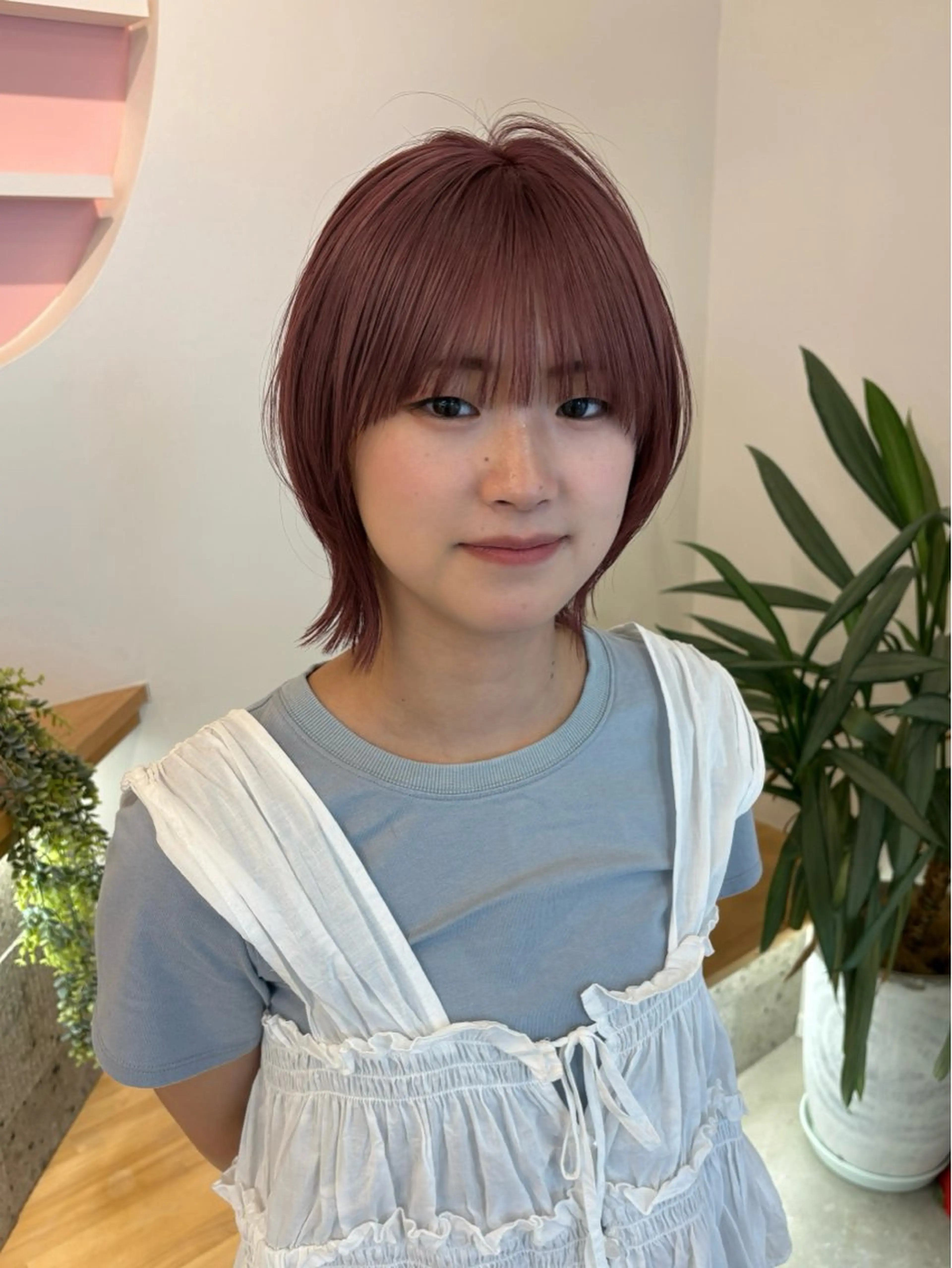 ショート カラー ヘアカラー mire by Luca所属・Haruka /大宮美容室のヘアスタイル