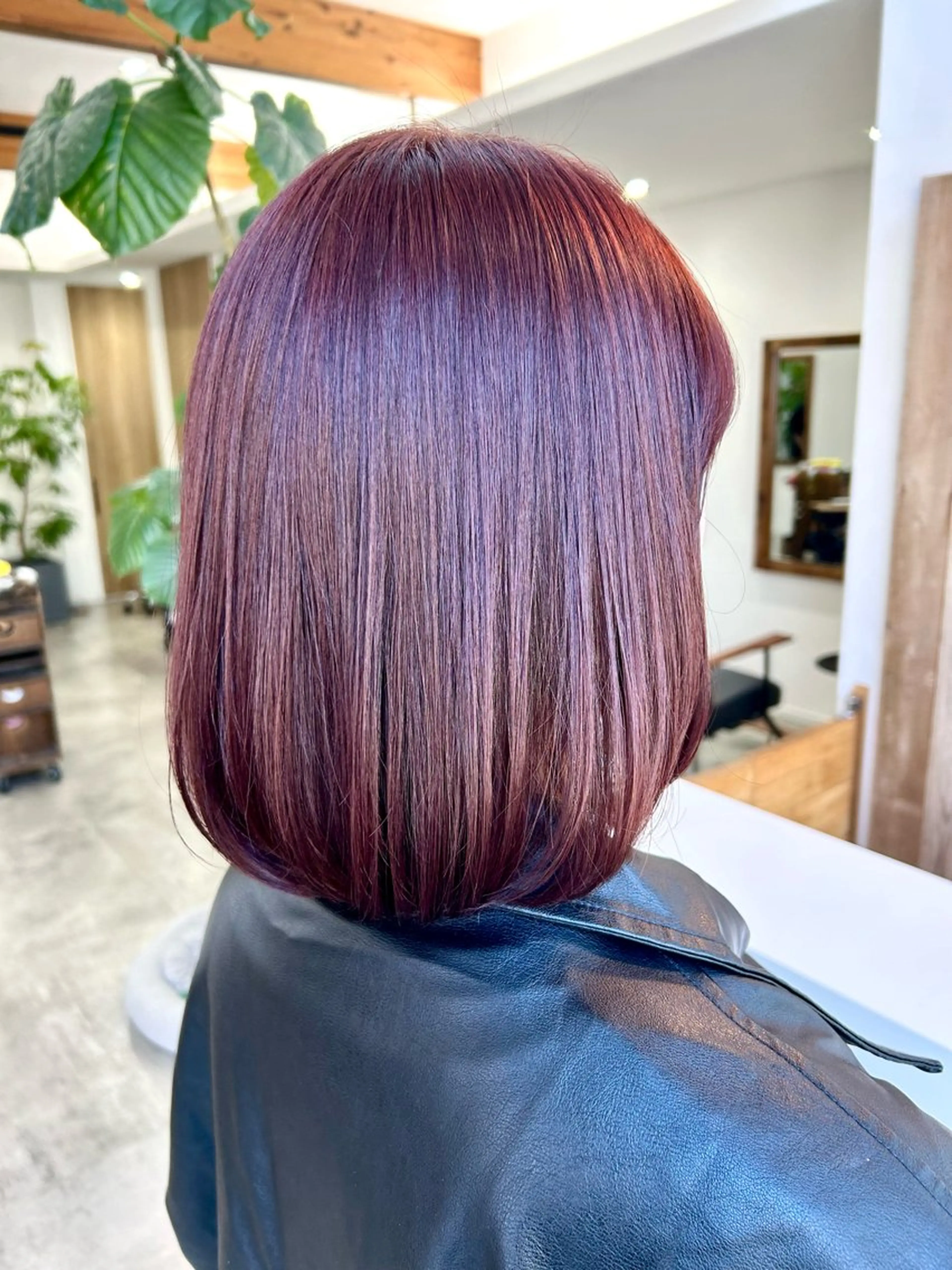 ミディアム カラー 韓国風ヘア SOL _桐山渚のヘアスタイル