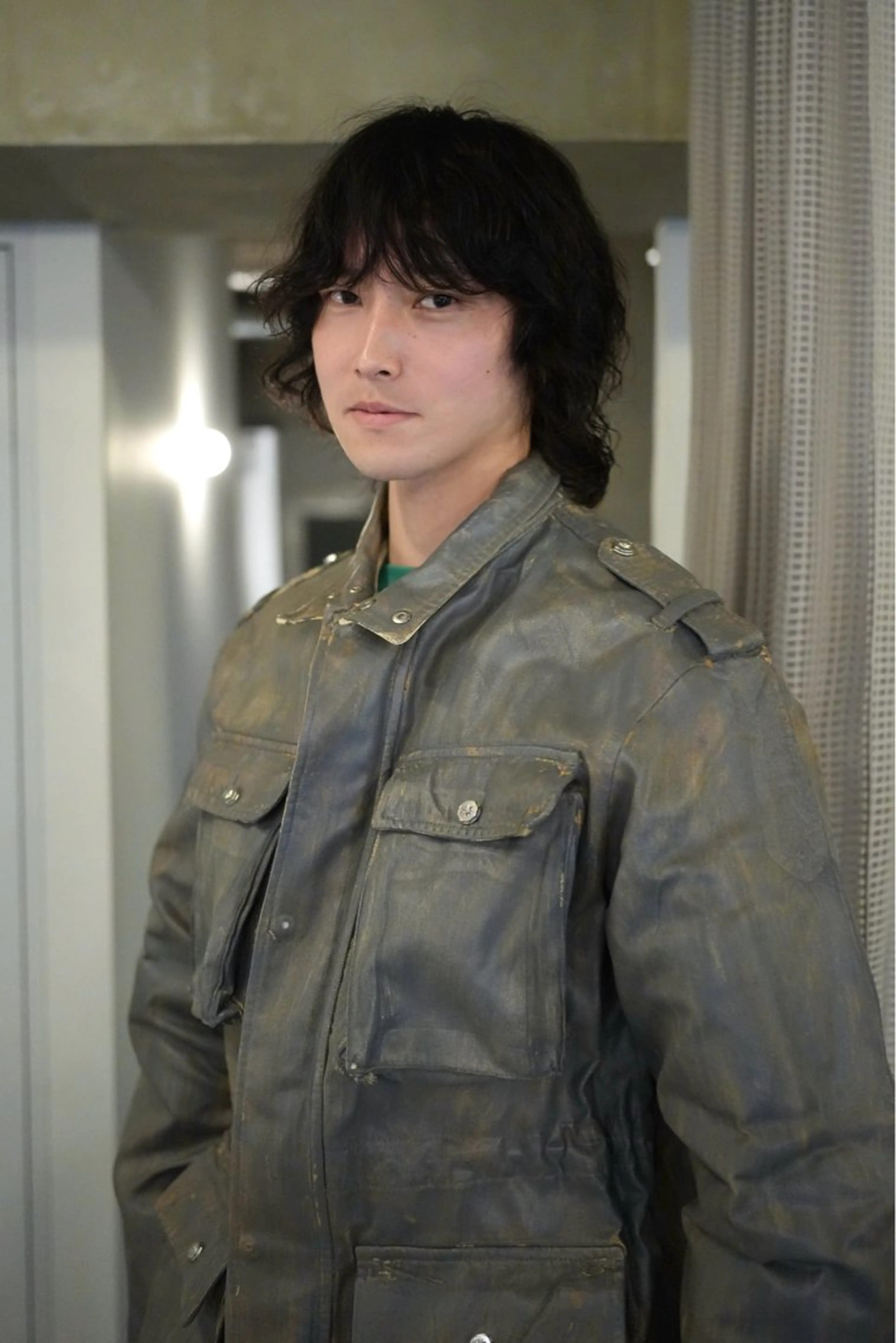 ミディアム パーマ カット パーマ 小野 明日香のヘアスタイル