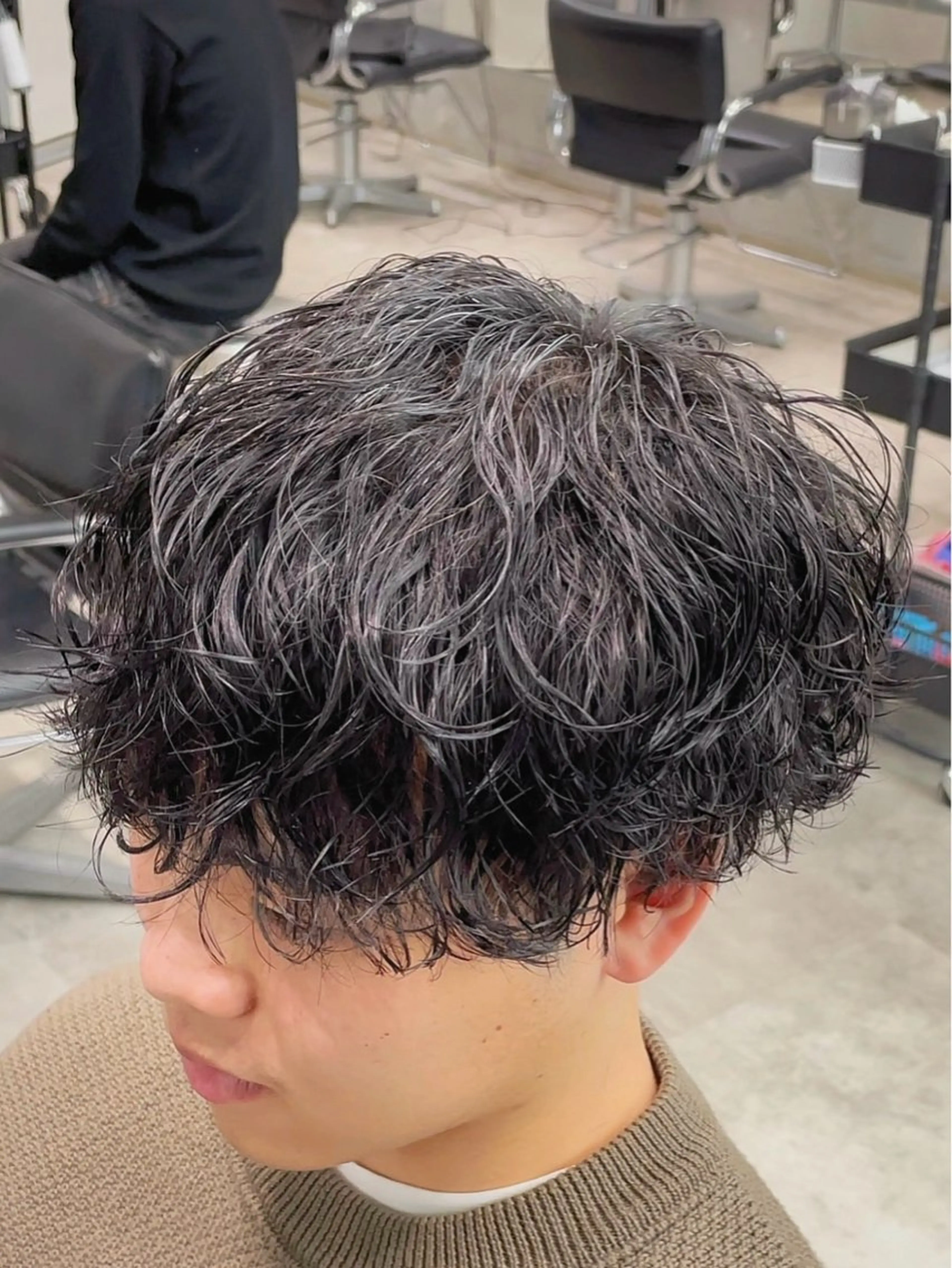 パーマ メンズ メンズパーマ カット パーマ トリートメント 🔱OVARL🔱 メンズパーマ/たいがのヘアスタイル