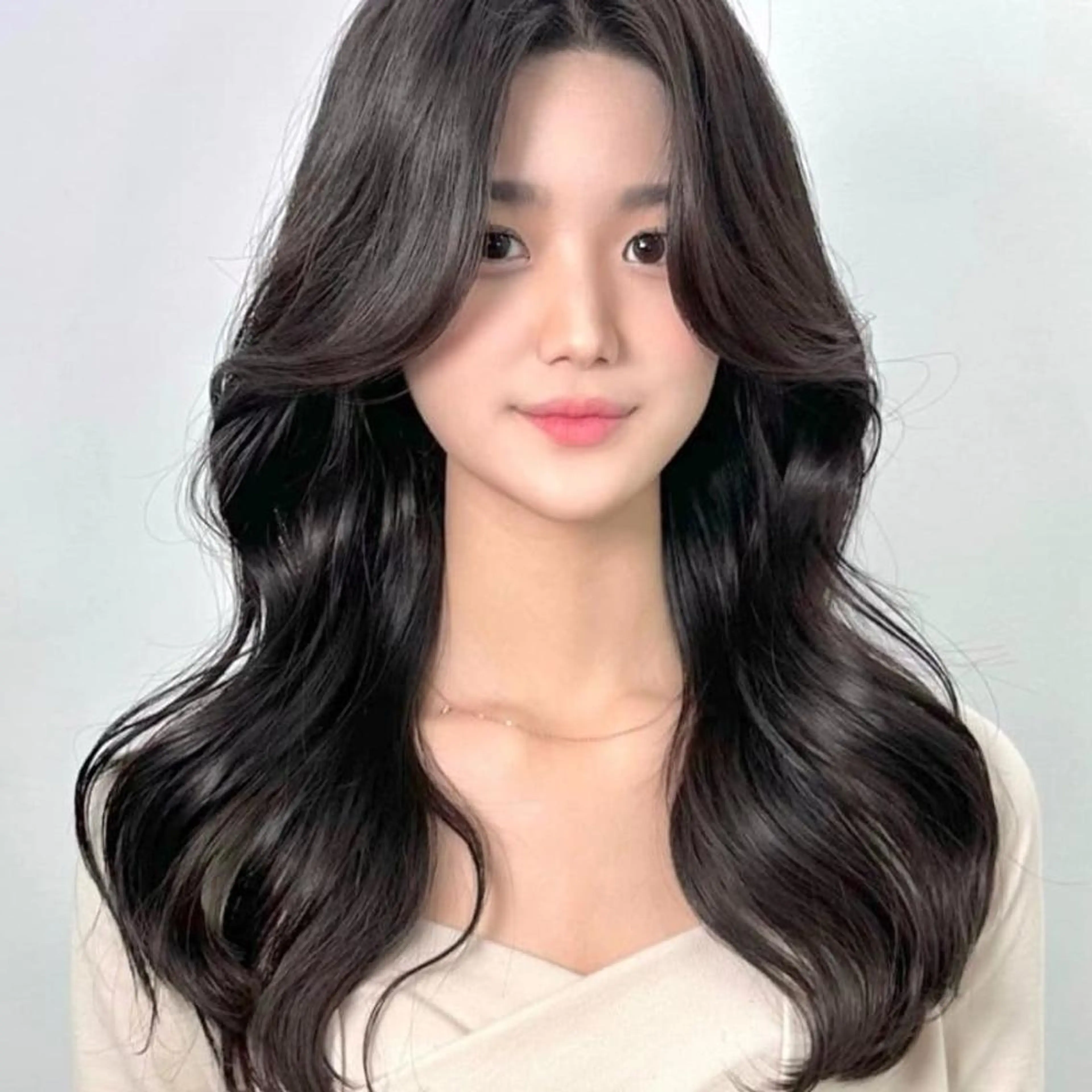 スーパー人毛100％シールエクステ40枚（50㎝） 《韓国風》の写真