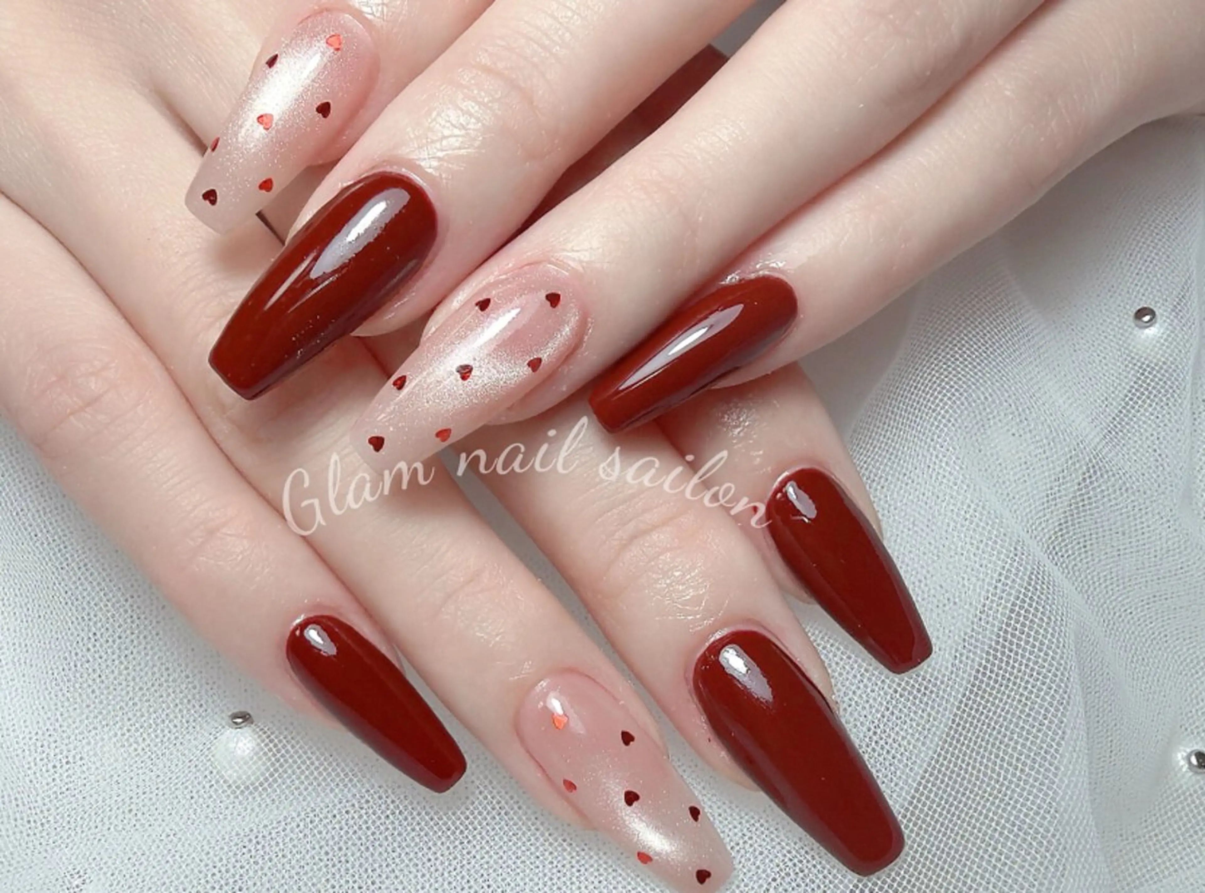 ネイル Gloss nail 💅yuna✨のネイルデザイン