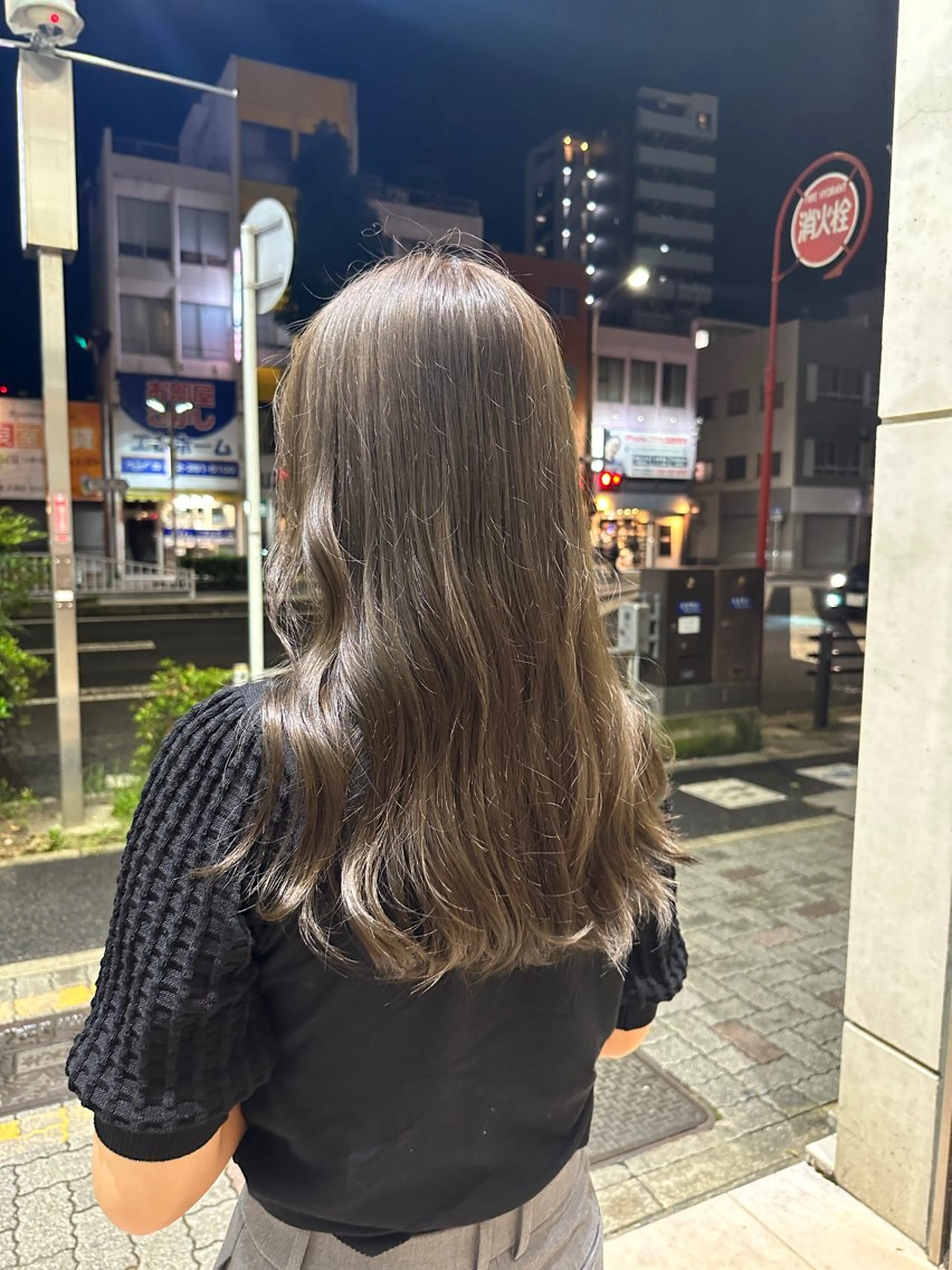 ロング カラー 大須/パーマモデル 木場 健斗🌳のヘアスタイル