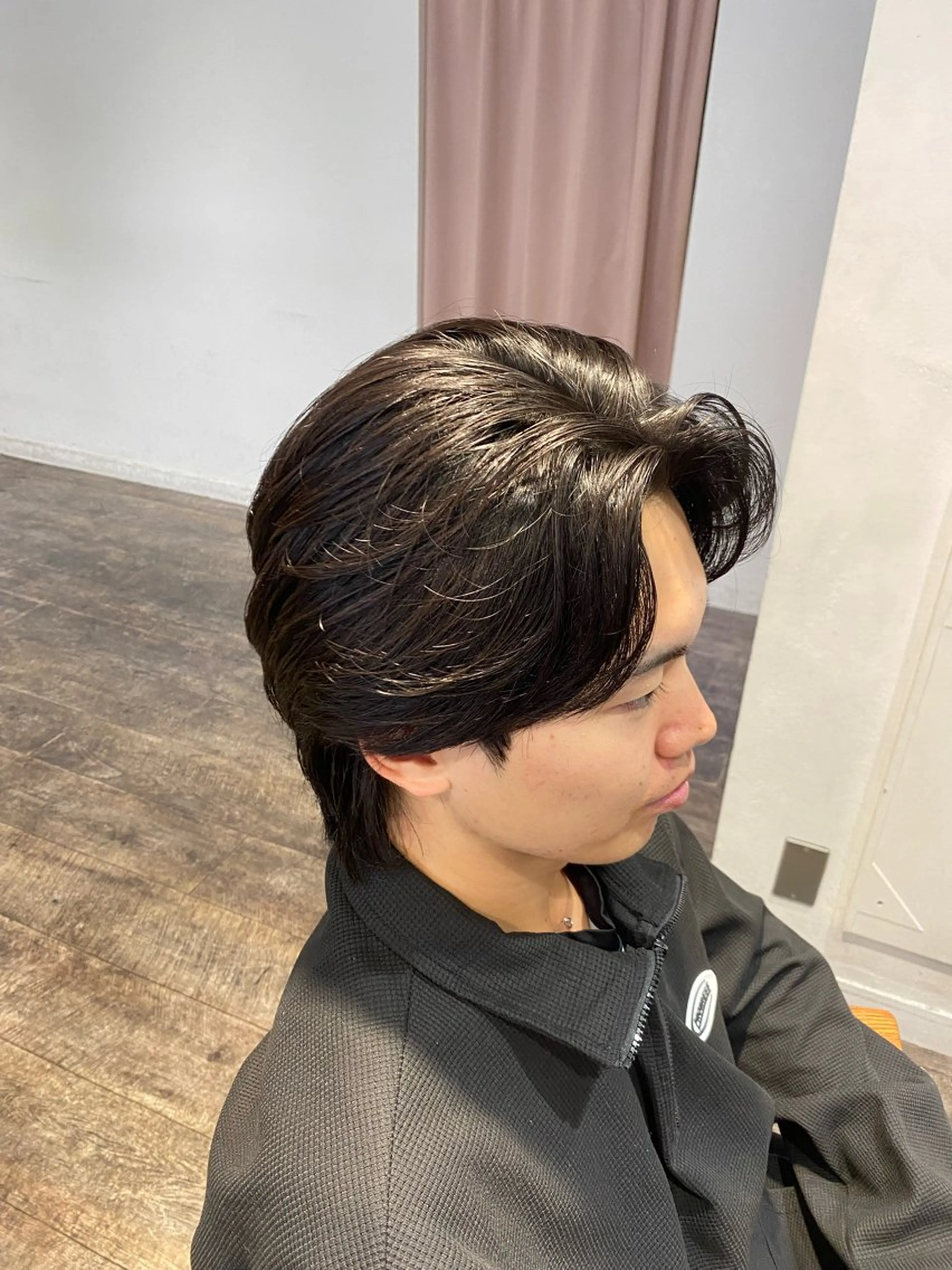 ミディアム メンズ カット 江﨑 翔のヘアスタイル