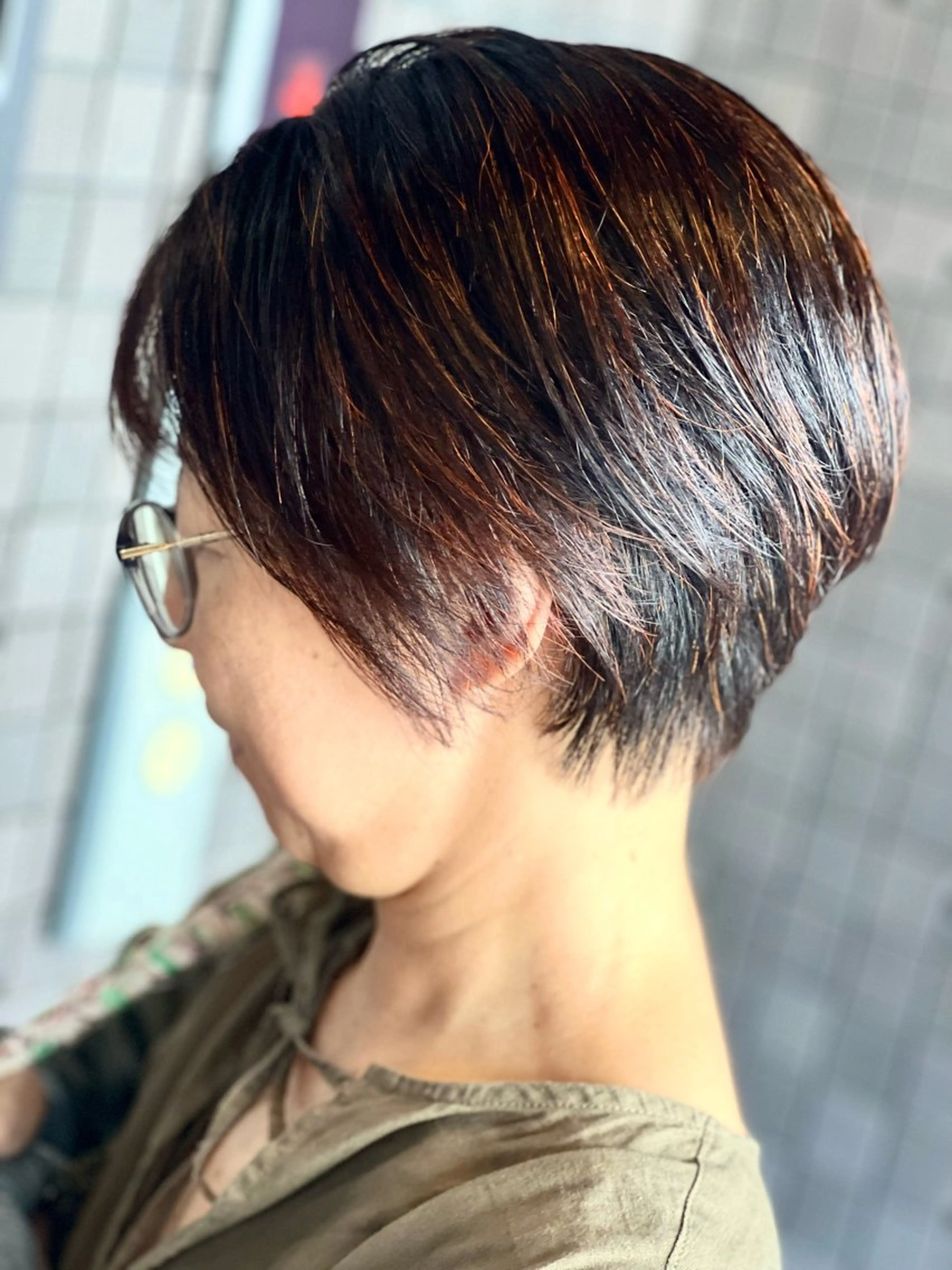 ショート カラー カット ヘアカラー トリートメント Realme  京都四条烏丸ドゥエby  yk所属・小塚 耀介✂︎ ショートボブ特化のヘアスタイル