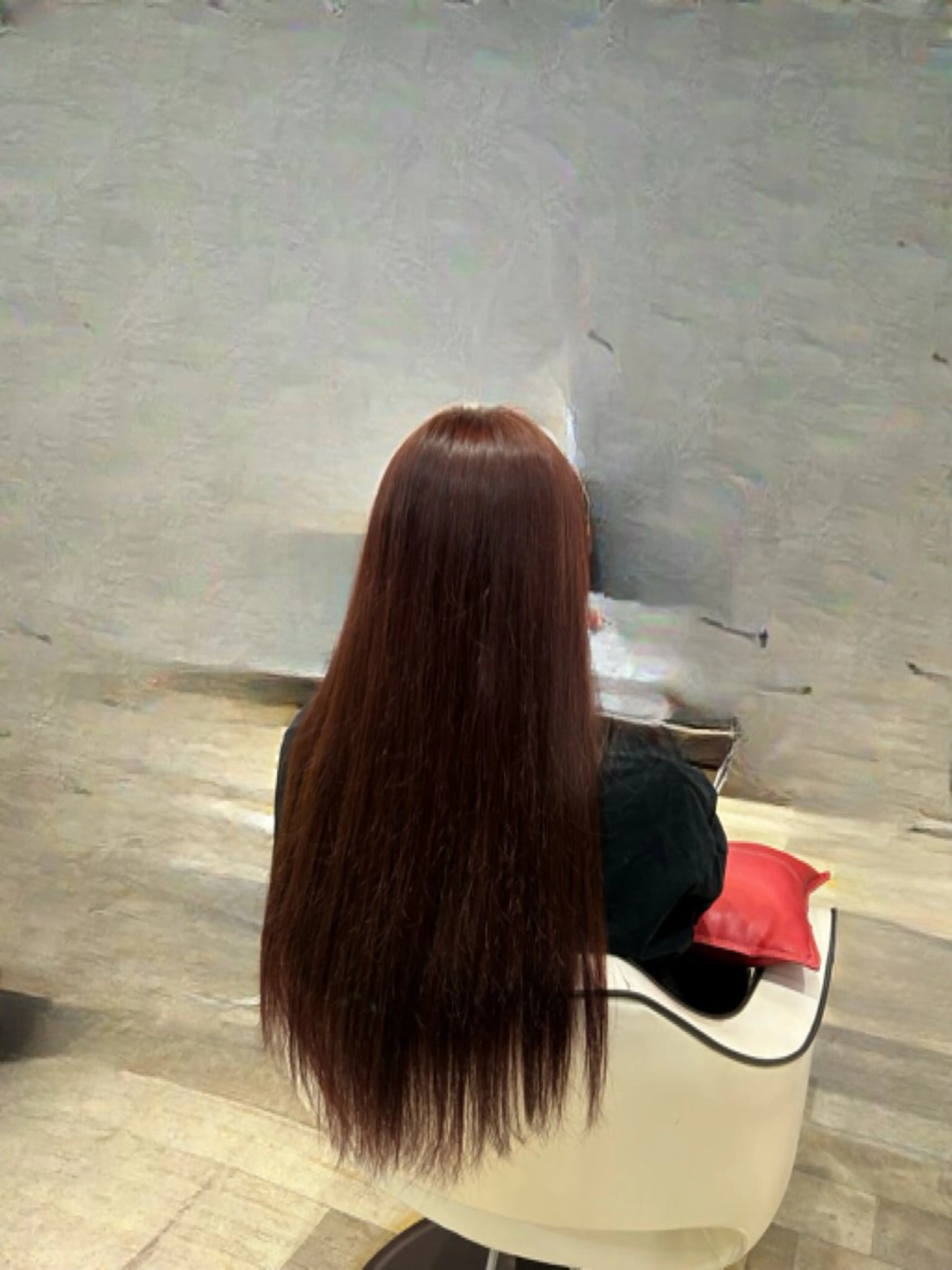 ロング カラー ブラウンカラー ピンクカラー ピンクブラウン Kurumi リトル渋谷のヘアスタイル