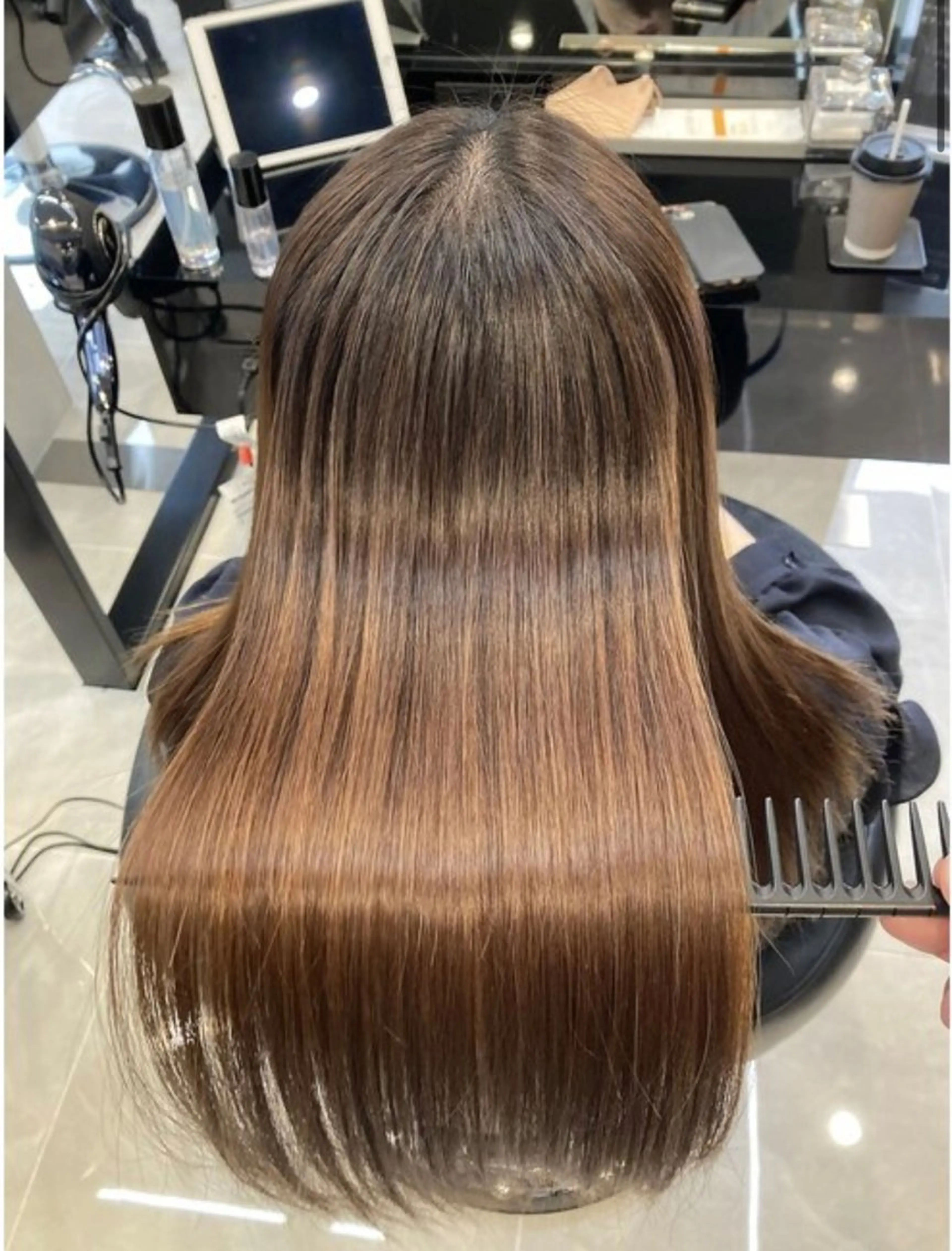 hair salon Ranun髪質改善のヘアスタイル