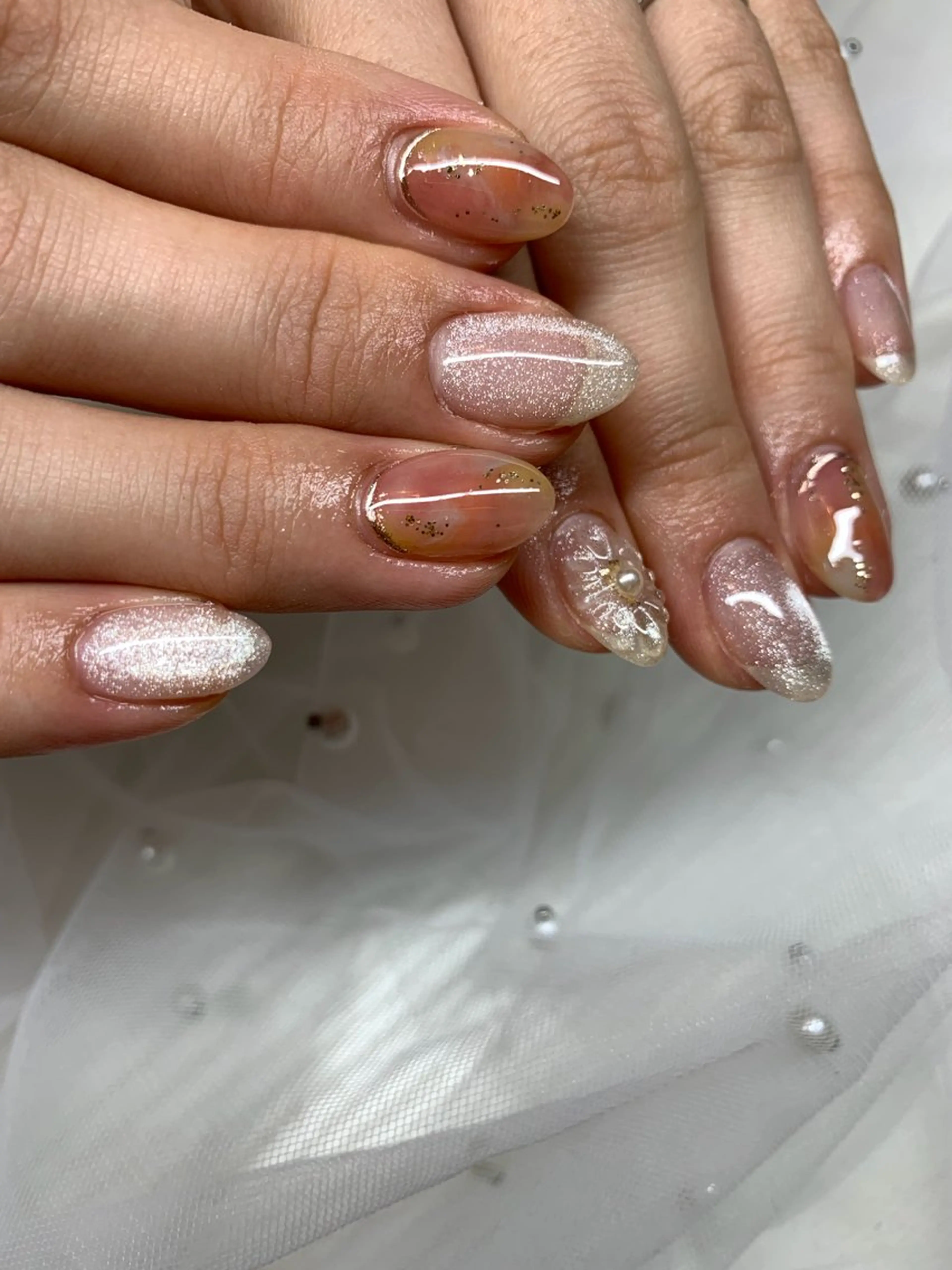 ネイル ハンドネイル フットネイル Yuwabi Nail所属・Mimore ミモア 水戸のネイルデザイン