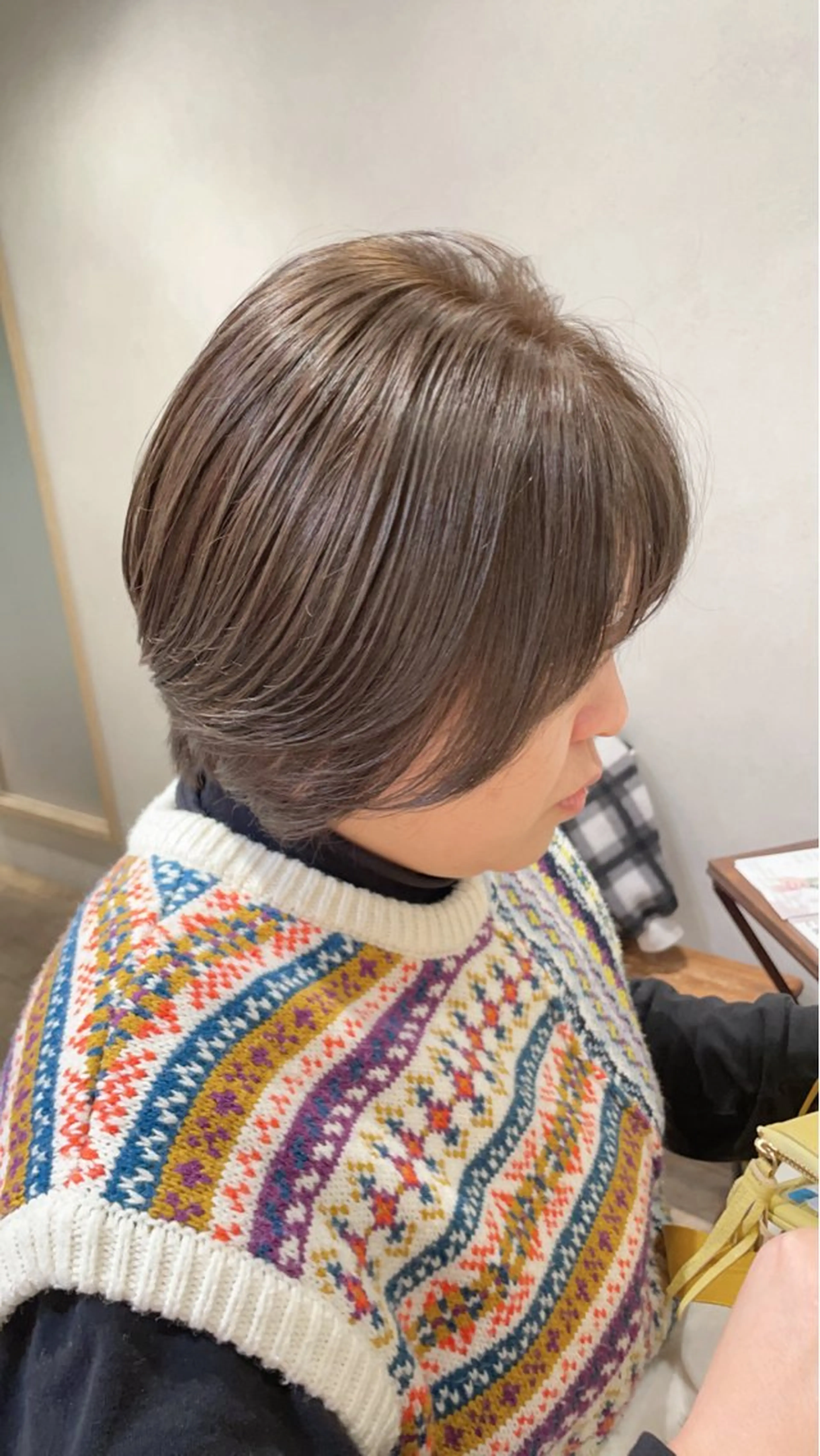 カラー Cloe 銀座 【クロエ ギンザ】所属・ハイトーン/暖色 カラー/maoのヘアスタイル