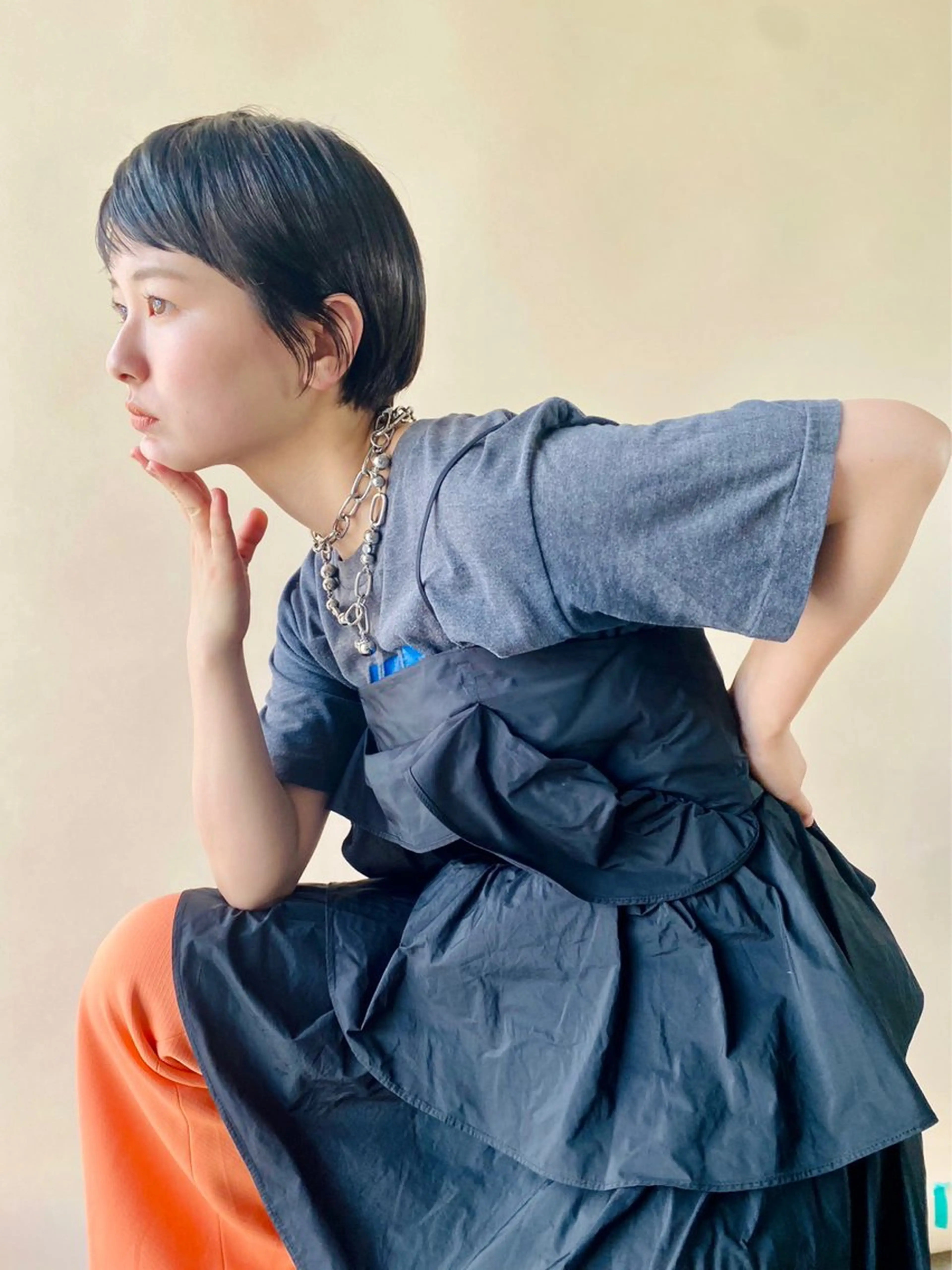 ショート イラブ ちかのヘアスタイル