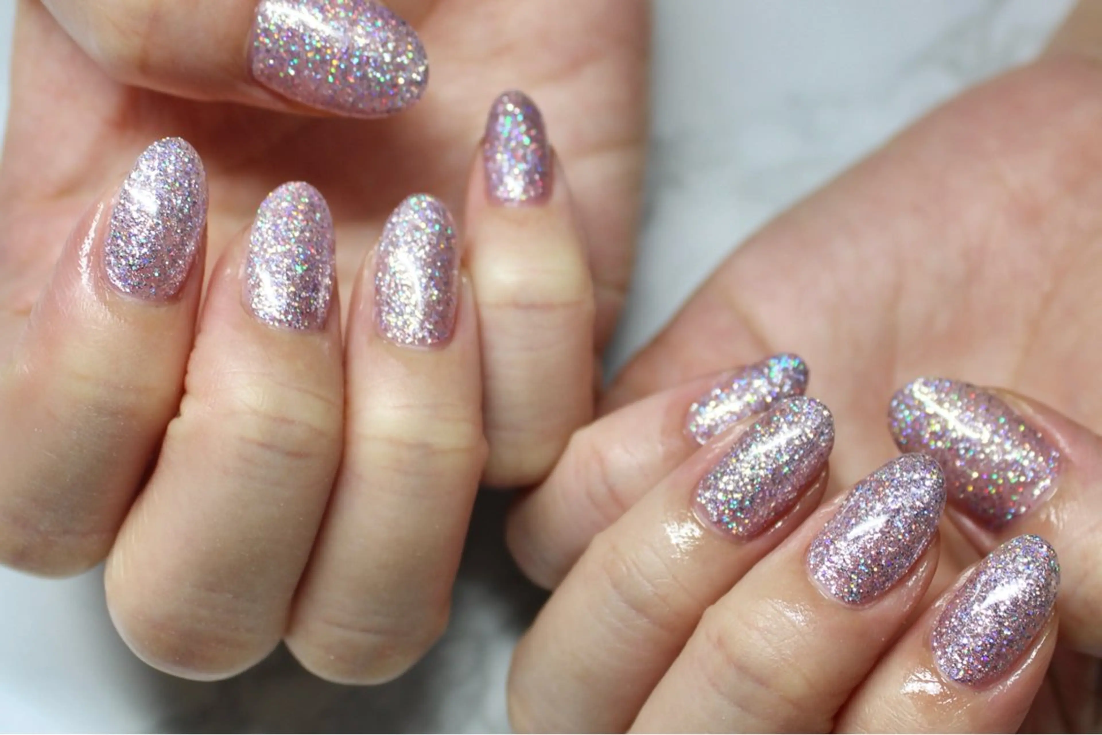 ネイル ワンカラーネイル レイジー スワンのネイルデザイン