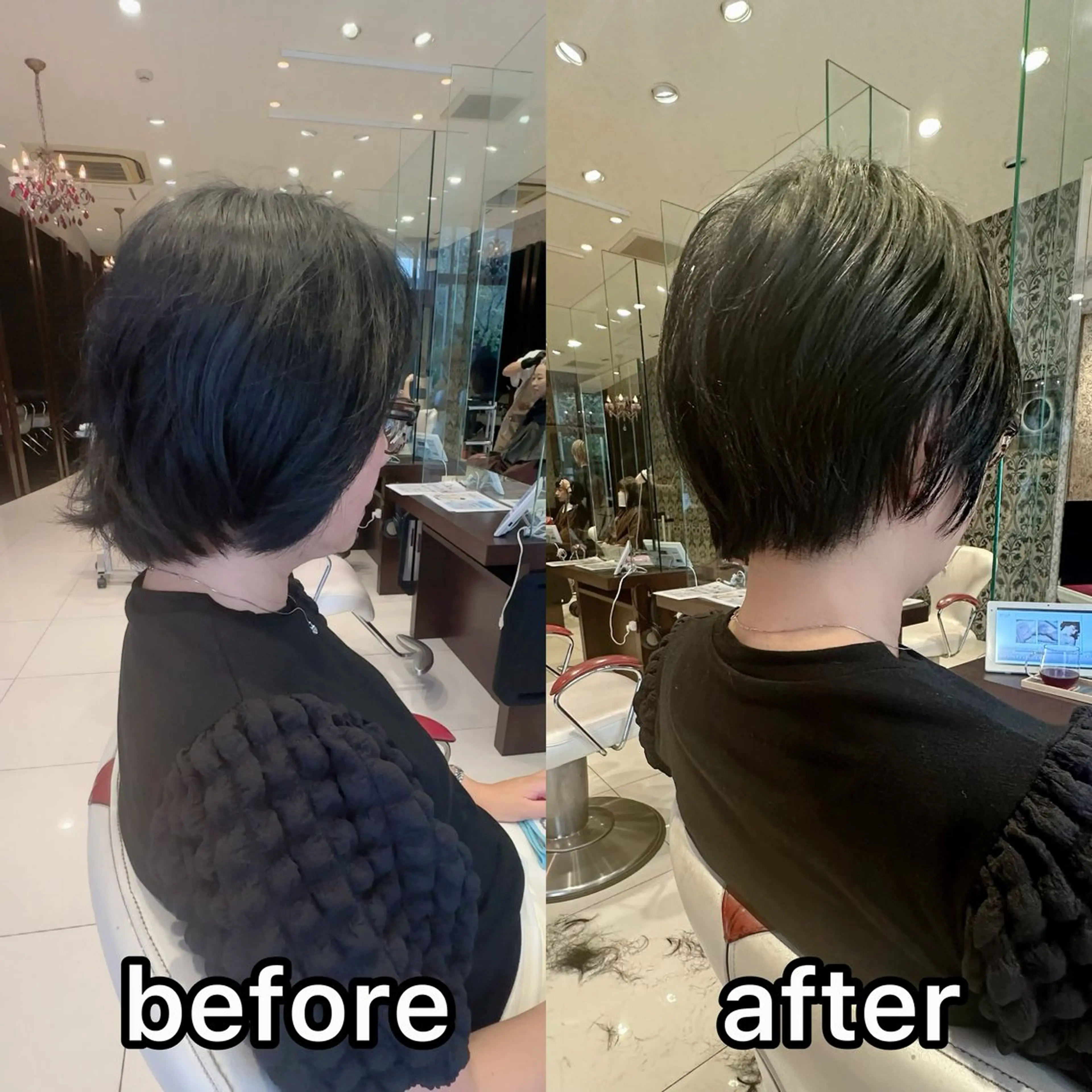 ショート 益野 凌のヘアスタイル