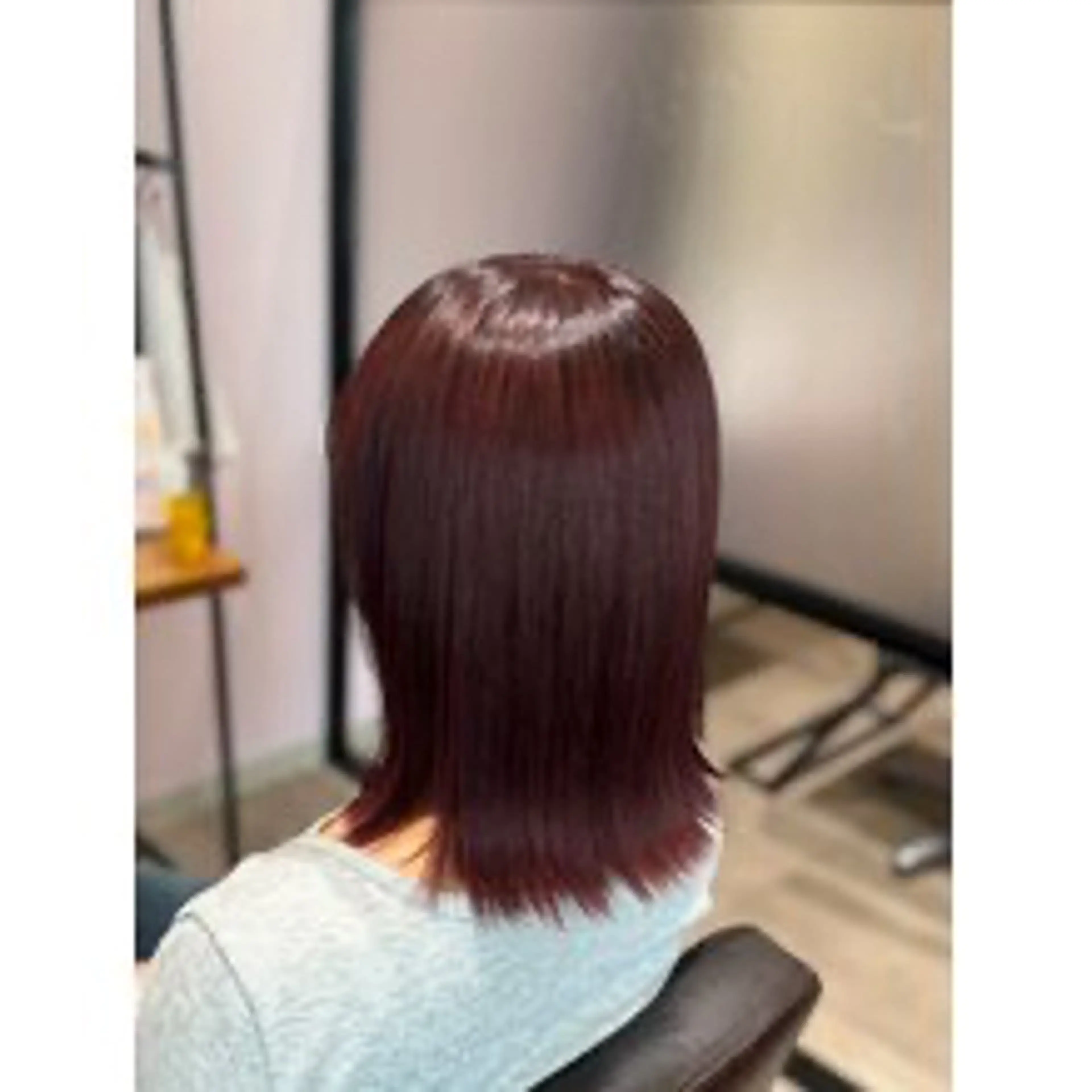 カラー 梶 瑞希のヘアスタイル