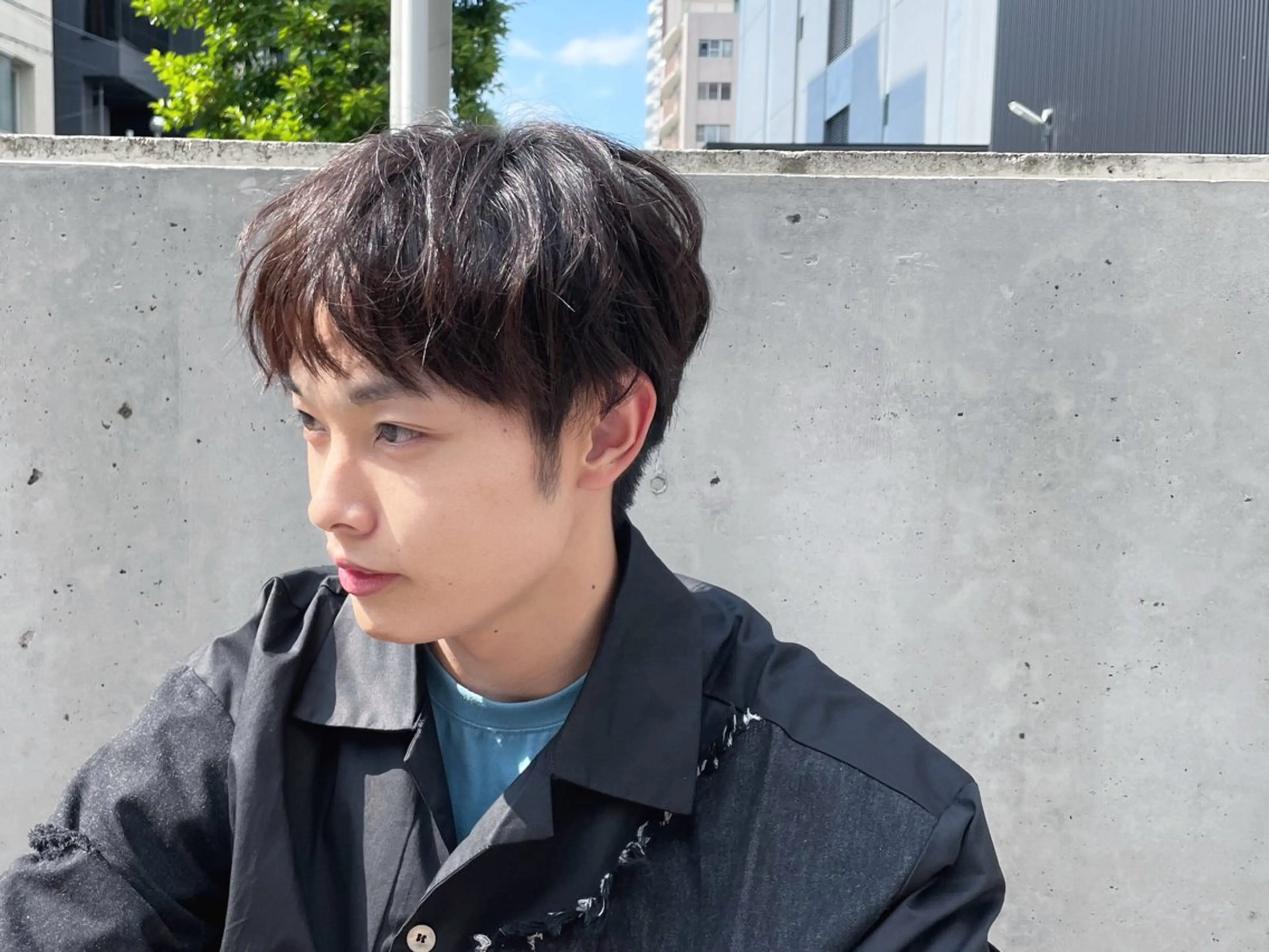 メンズカットの写真