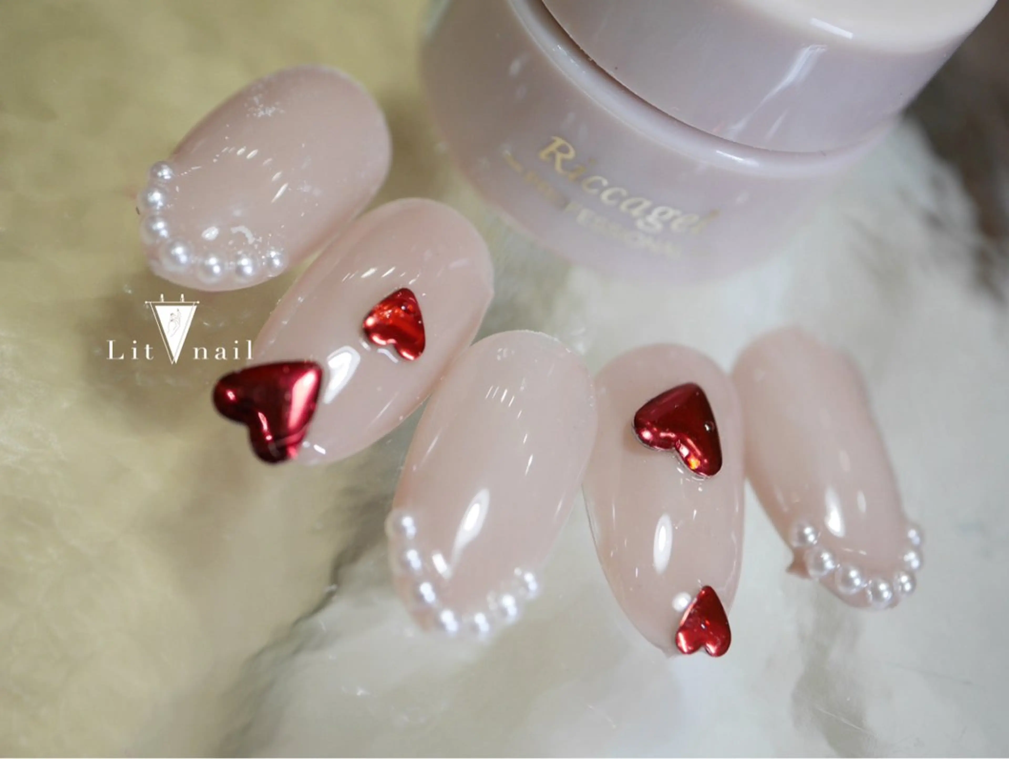 ネイル 明石大久保/華恋 Litnailのネイルデザイン