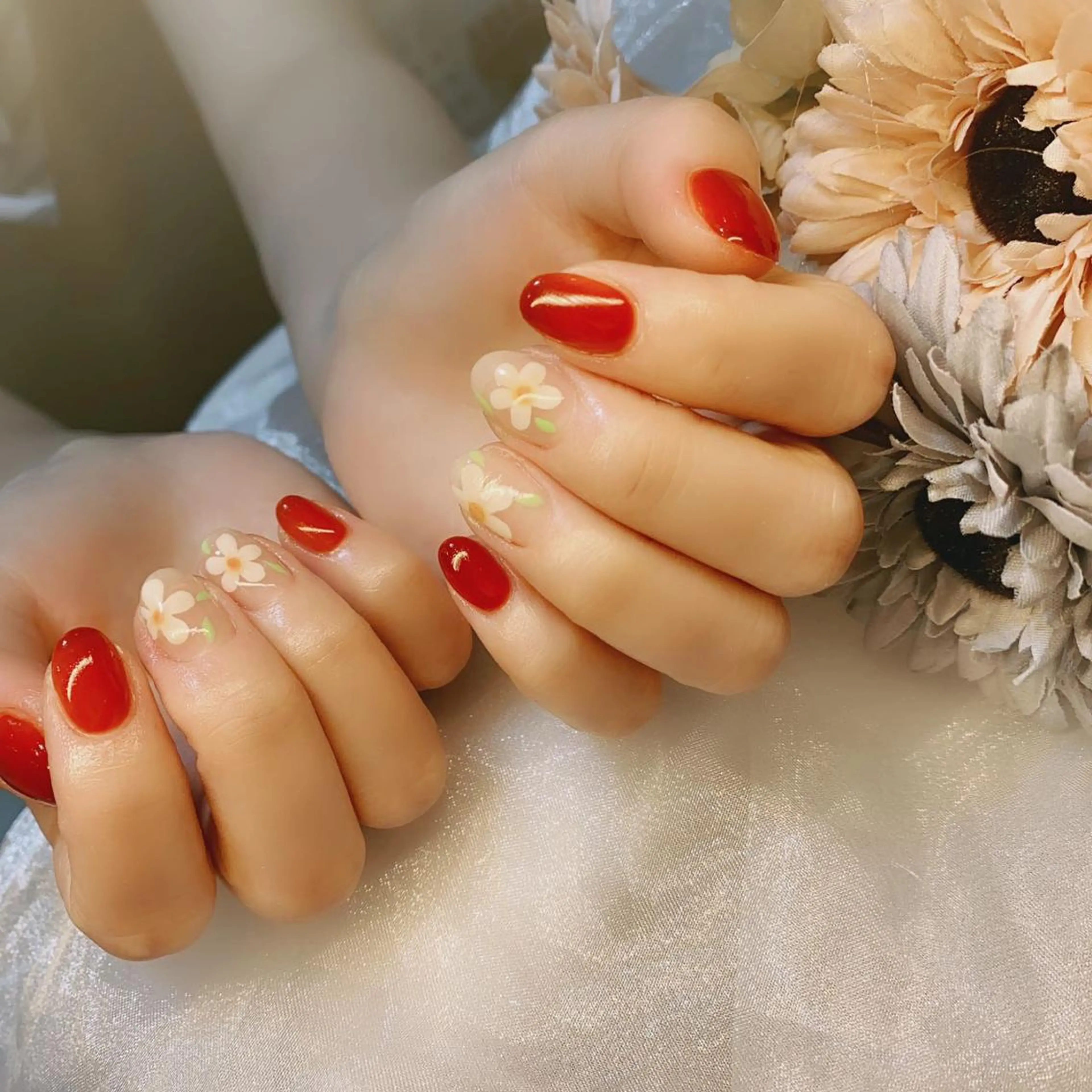 ネイル シンプルネイル Queen's ゆなのネイルデザイン