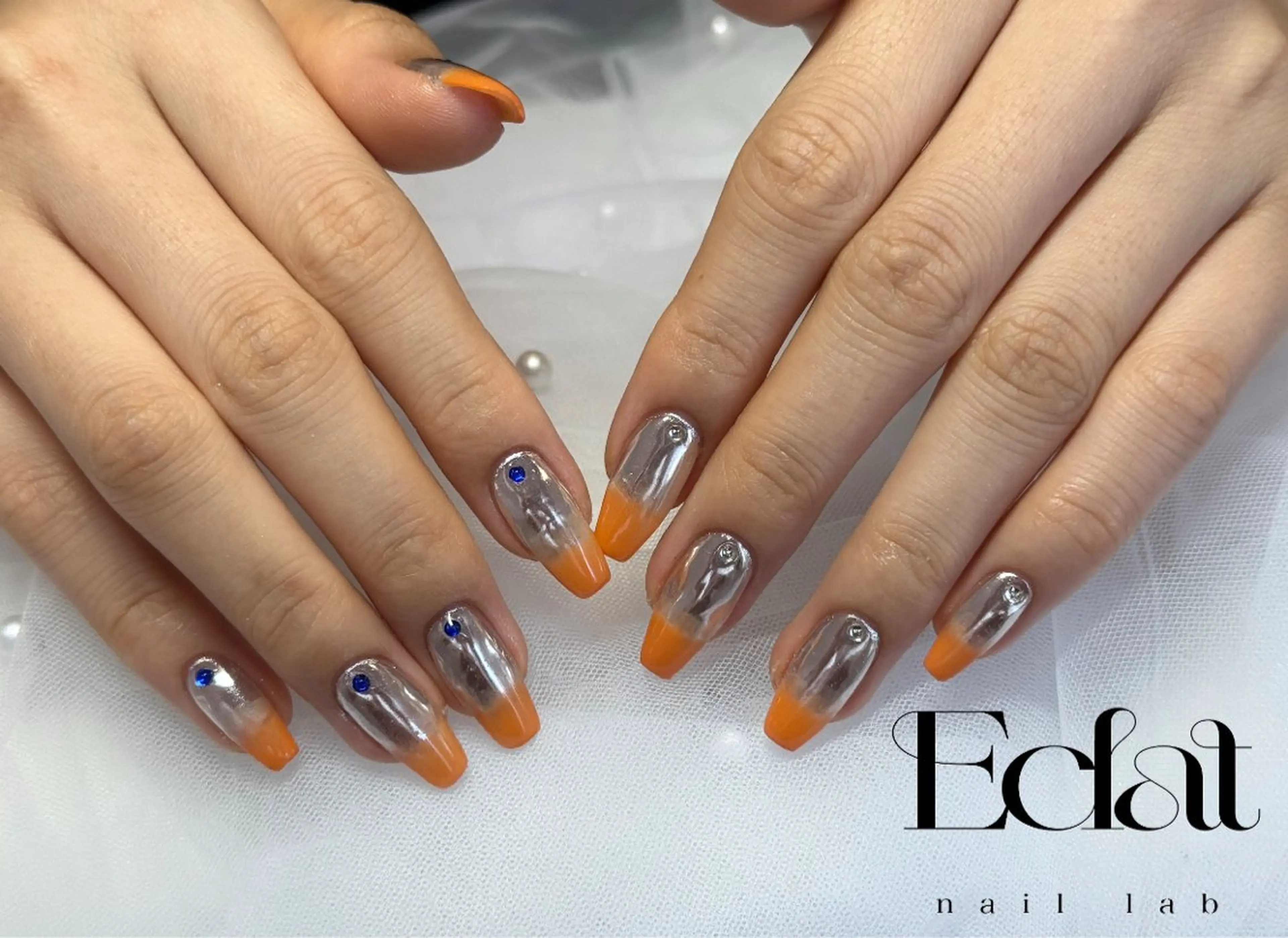 ネイル ハンドネイル ネイルラボEclat RINAのネイルデザイン