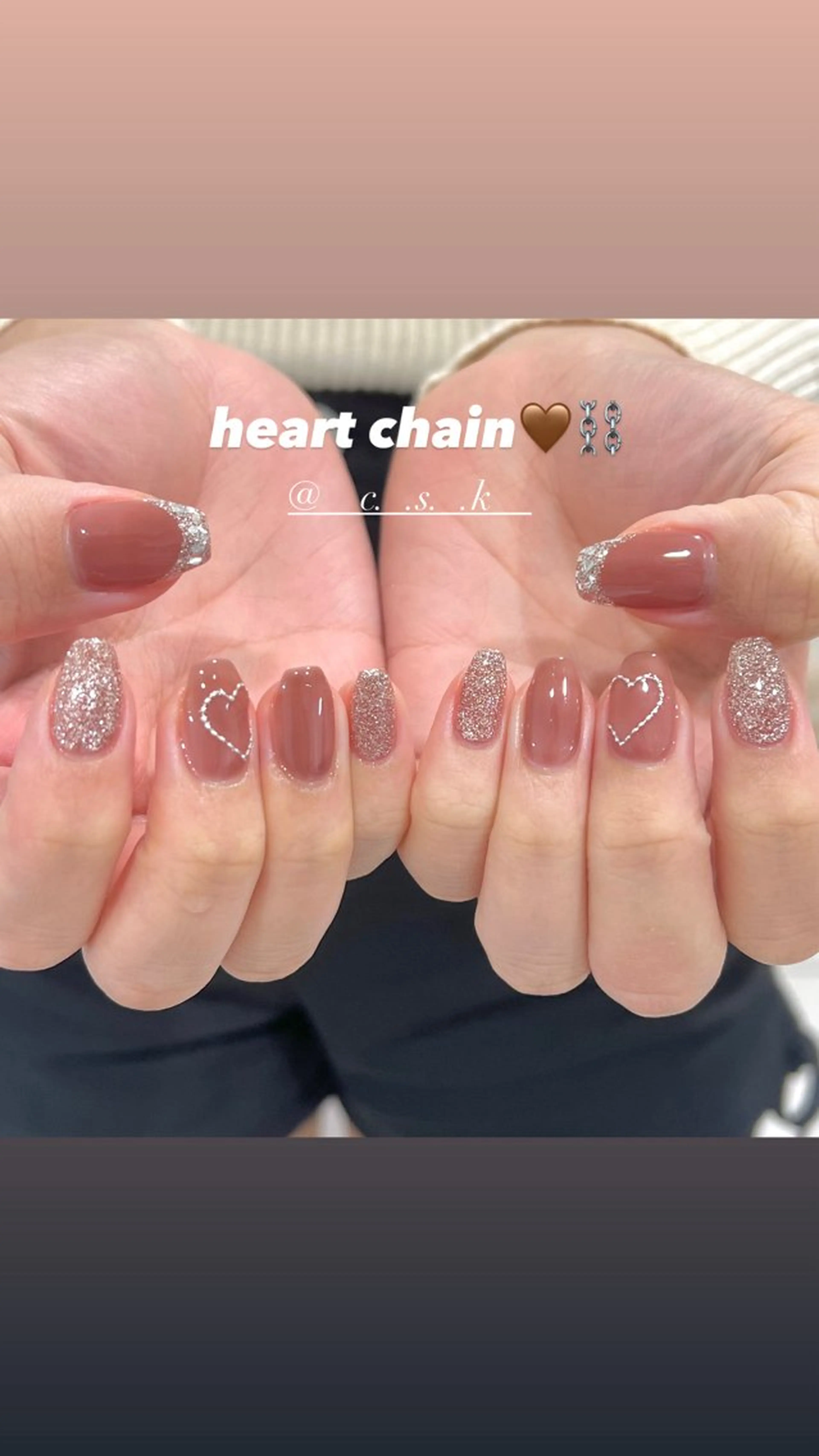 ネイル ハンドネイル 🎀チーク/ちゅるん 🫧chisa🎀のネイルデザイン